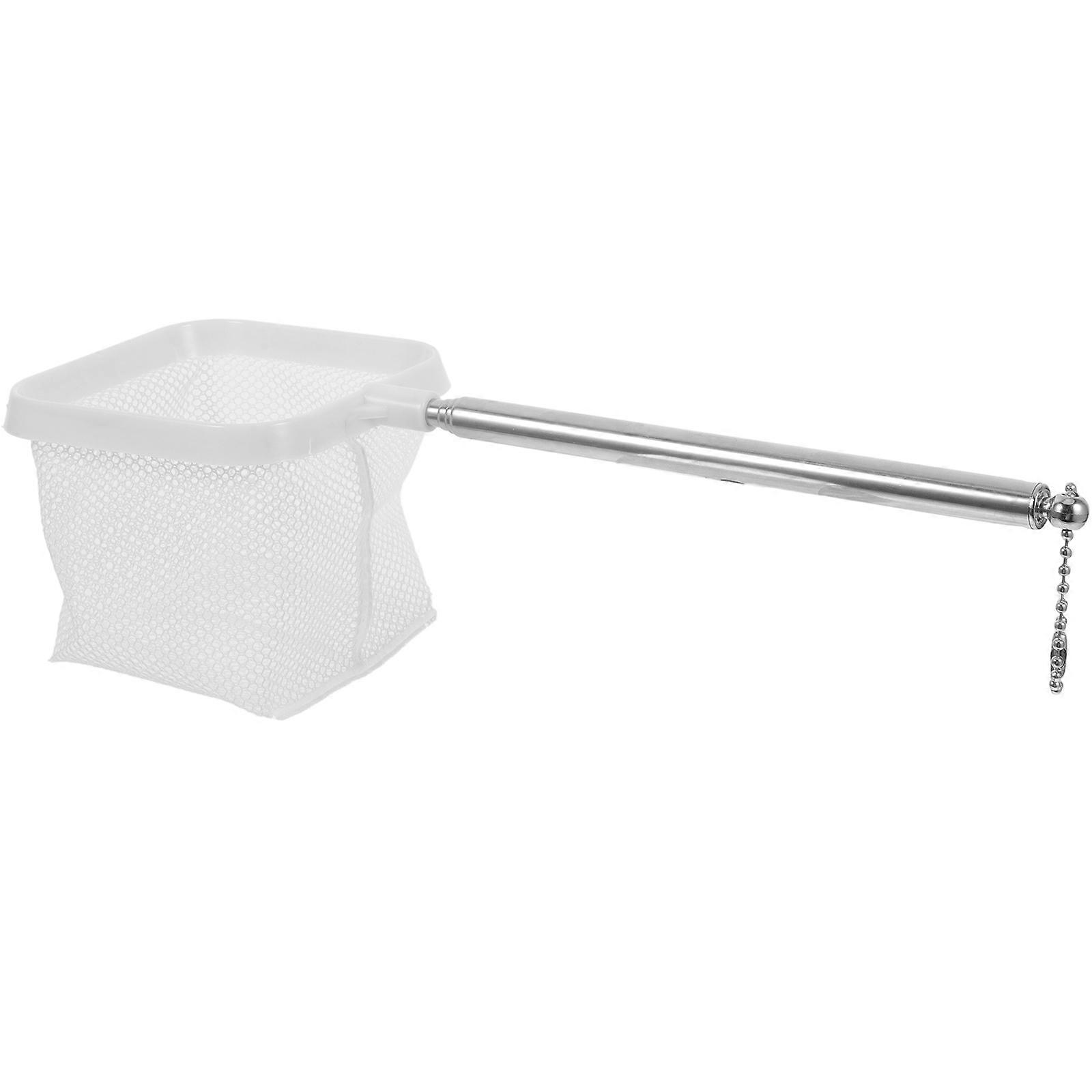 Retractable Fishing Mesh Net For Enthusiasts Outdoor Fishing 3Pcs Easy To Use Handheld Tool