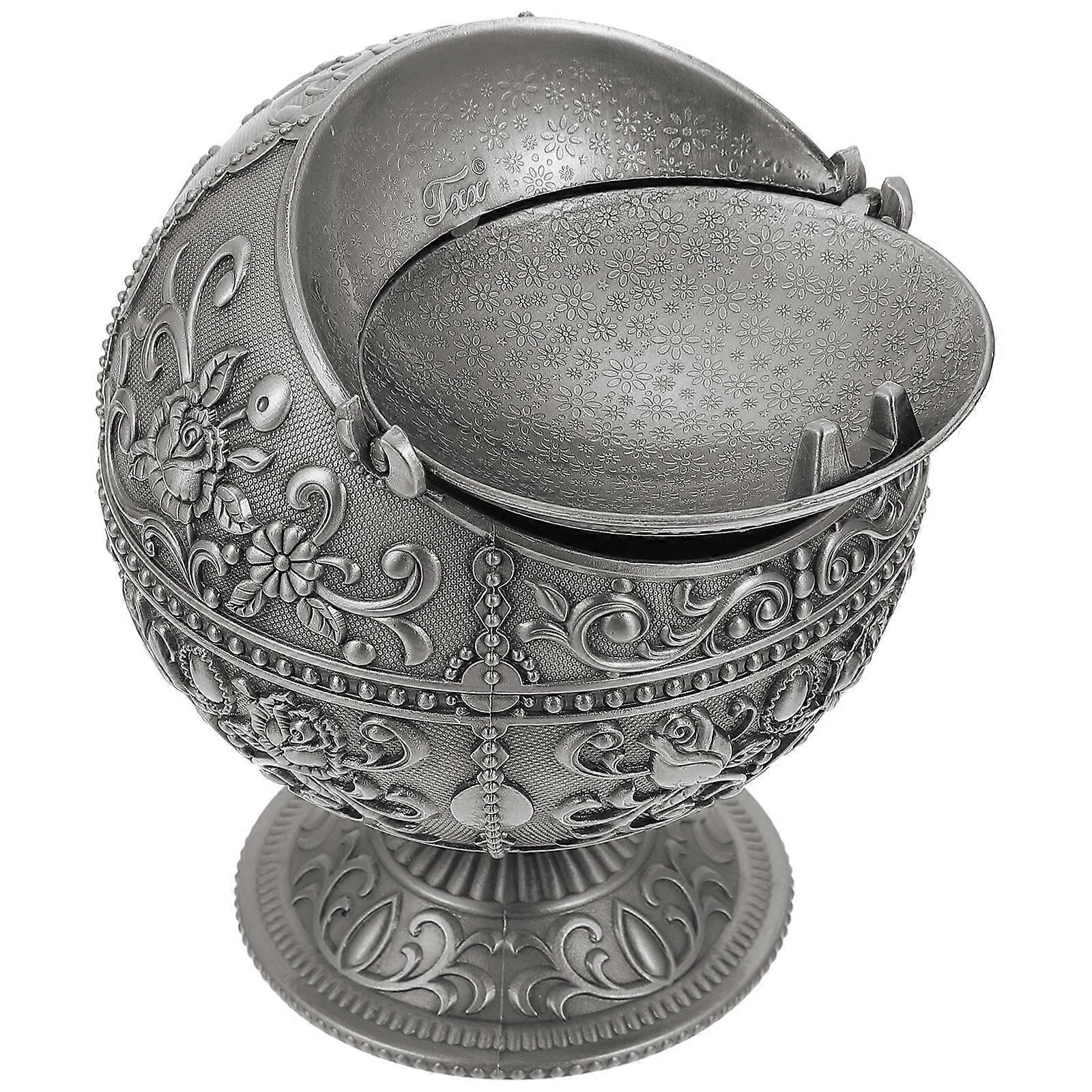 Retro Spherical Ashtray Creative Home Desktop Ashtray 4Pcs Set