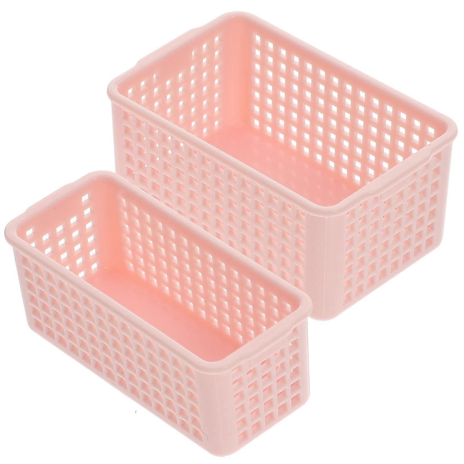Mini House Layout Prop 8 Pcs Storage Basket For Kids Imagination Development With Rectangular Shape 5X2.3X2CM