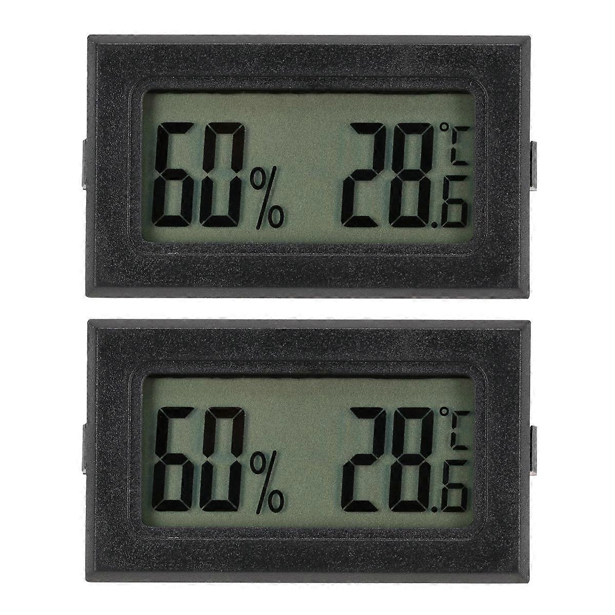 Wireless Mini Digital Hygroscope for Accurate Measuring 4Pcs