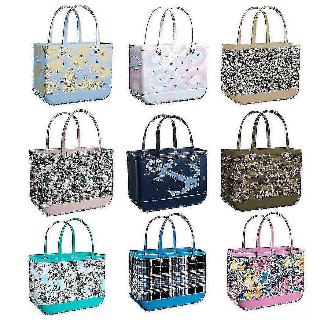 Muoti Bogg Bag Naisten Suuret Reikäkäsilaukut Eva Rantalaukut Pet Bag.z