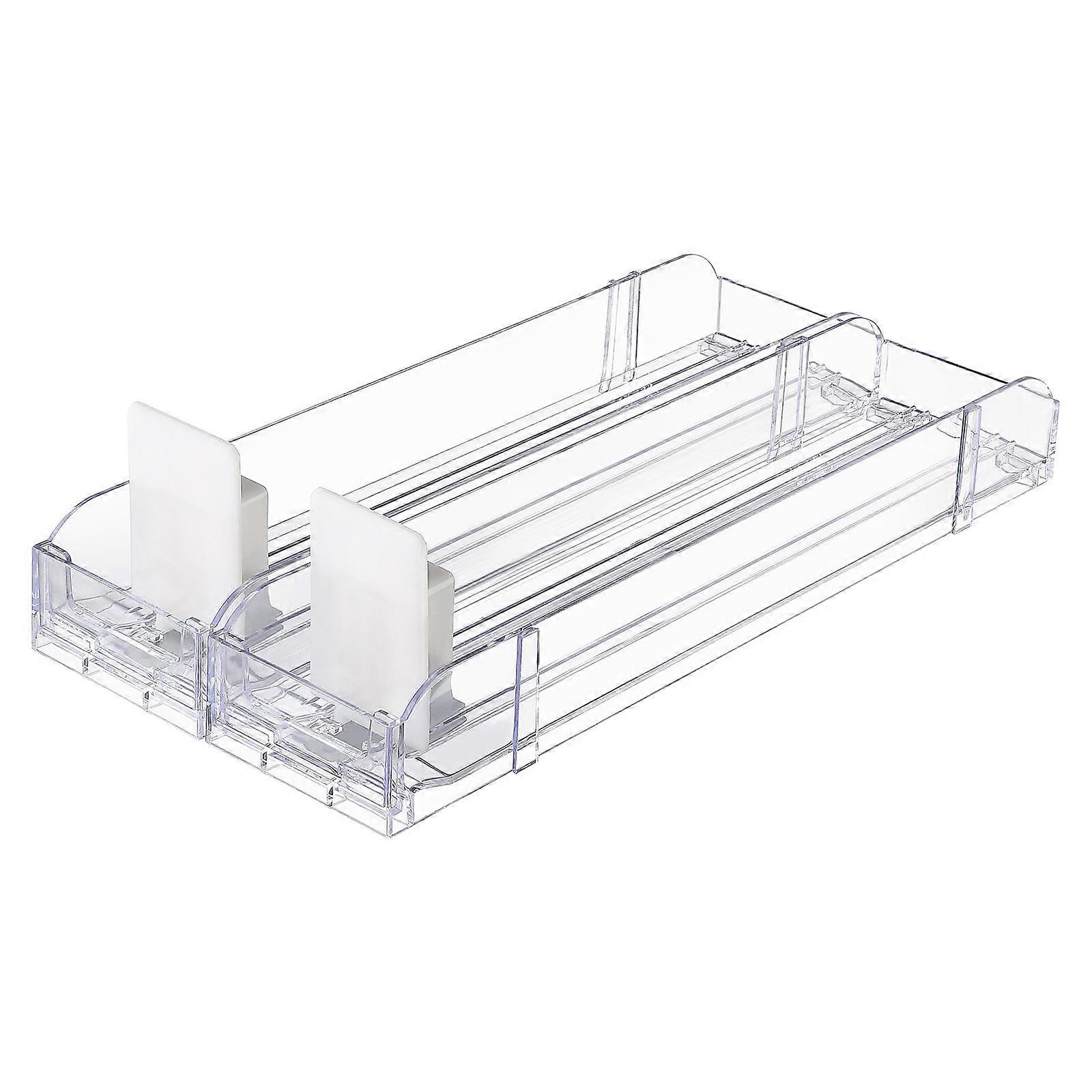 Transparent Display Stand for Storage Acrylic Rack 6Pcs