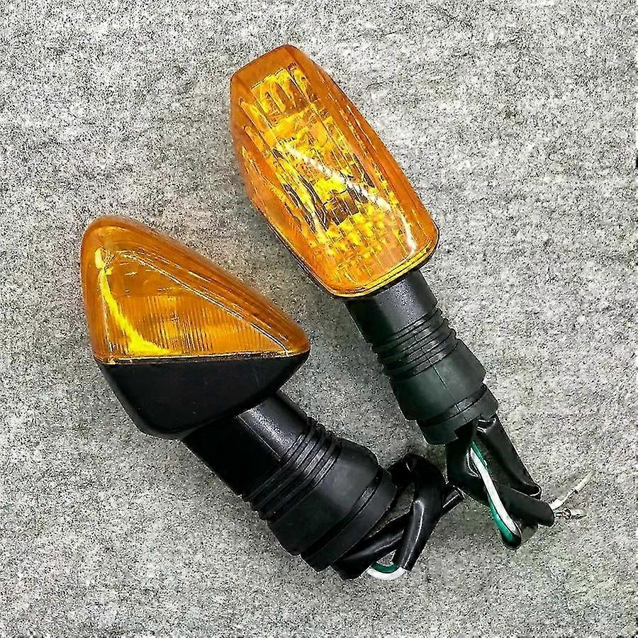Front and Rear Turn Signal Lights for Motorcycles, Universal Fit for Multiple Models