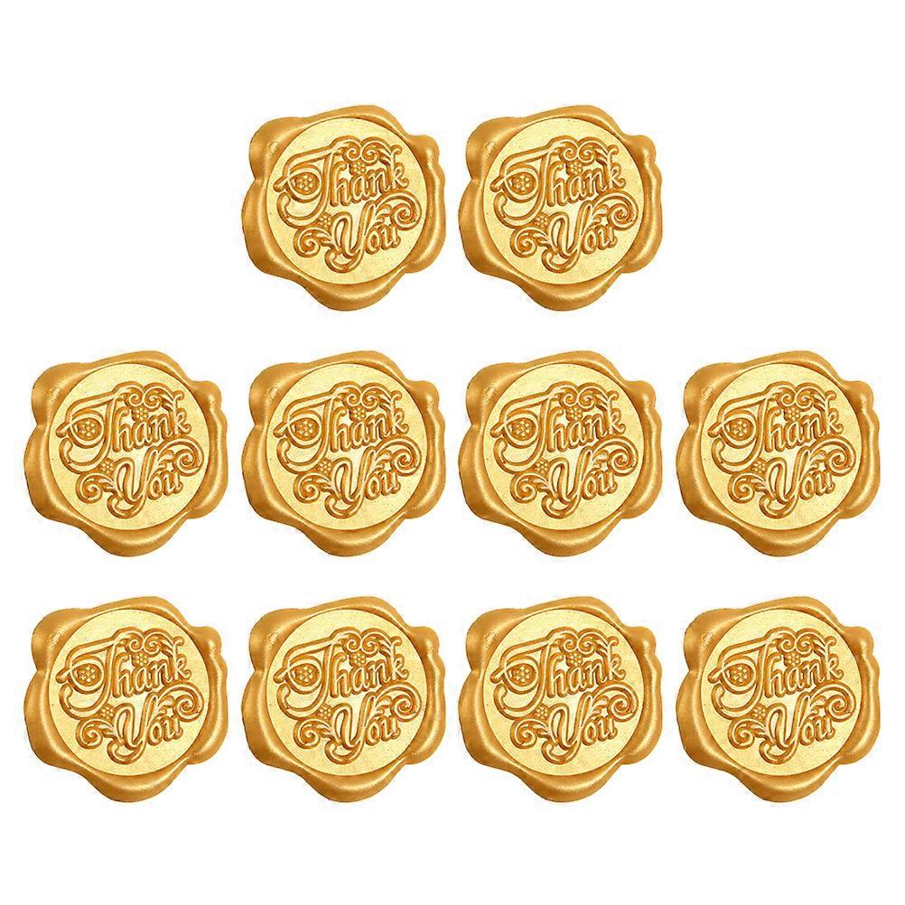 Envelope Stickers Seal Stickers for Invitation Sealing 10Pcs