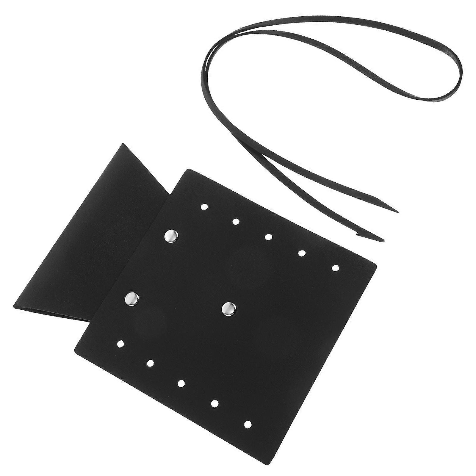 PU Medieval Sword Frog Holder for 5Pcs Sword Accessories Black