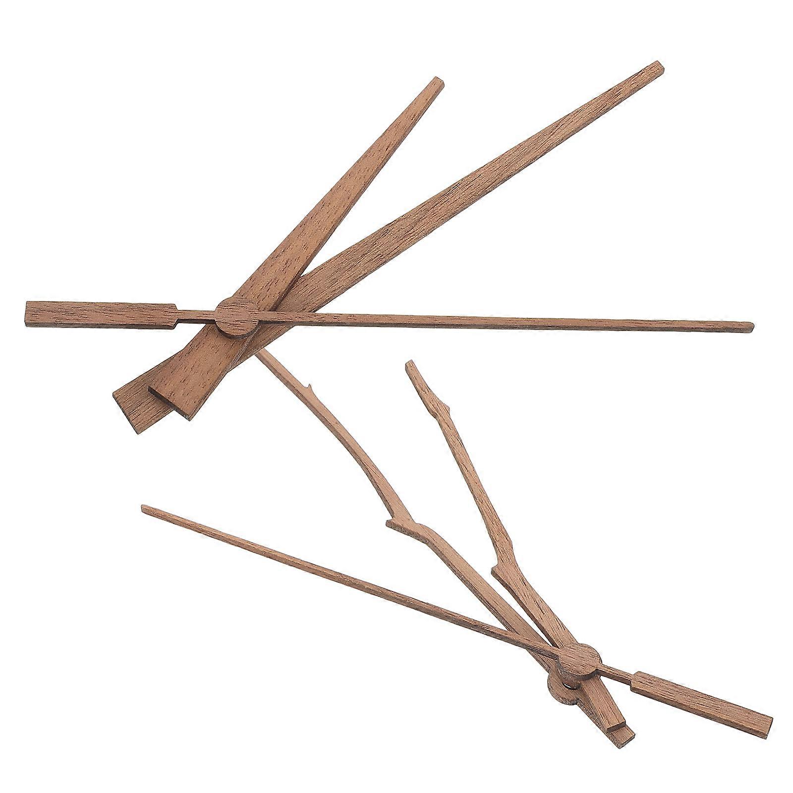 Elegant Clock Hands Decorative Clock Replacements for Wooden Pointers 2Sets