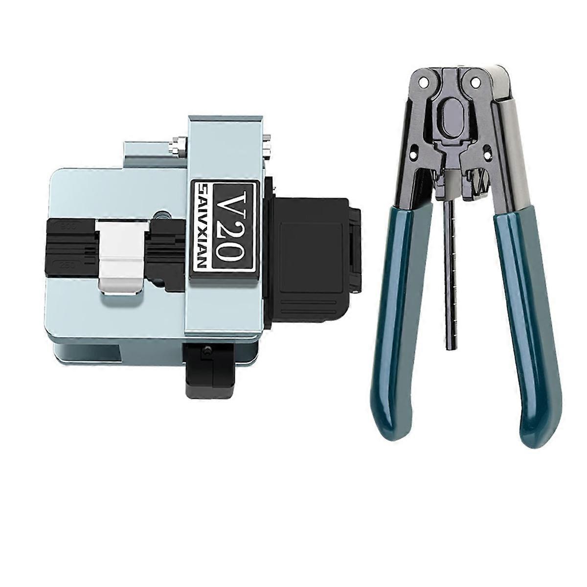  V20 High Fiber Cleaver Fiber Optic Cable Cutting