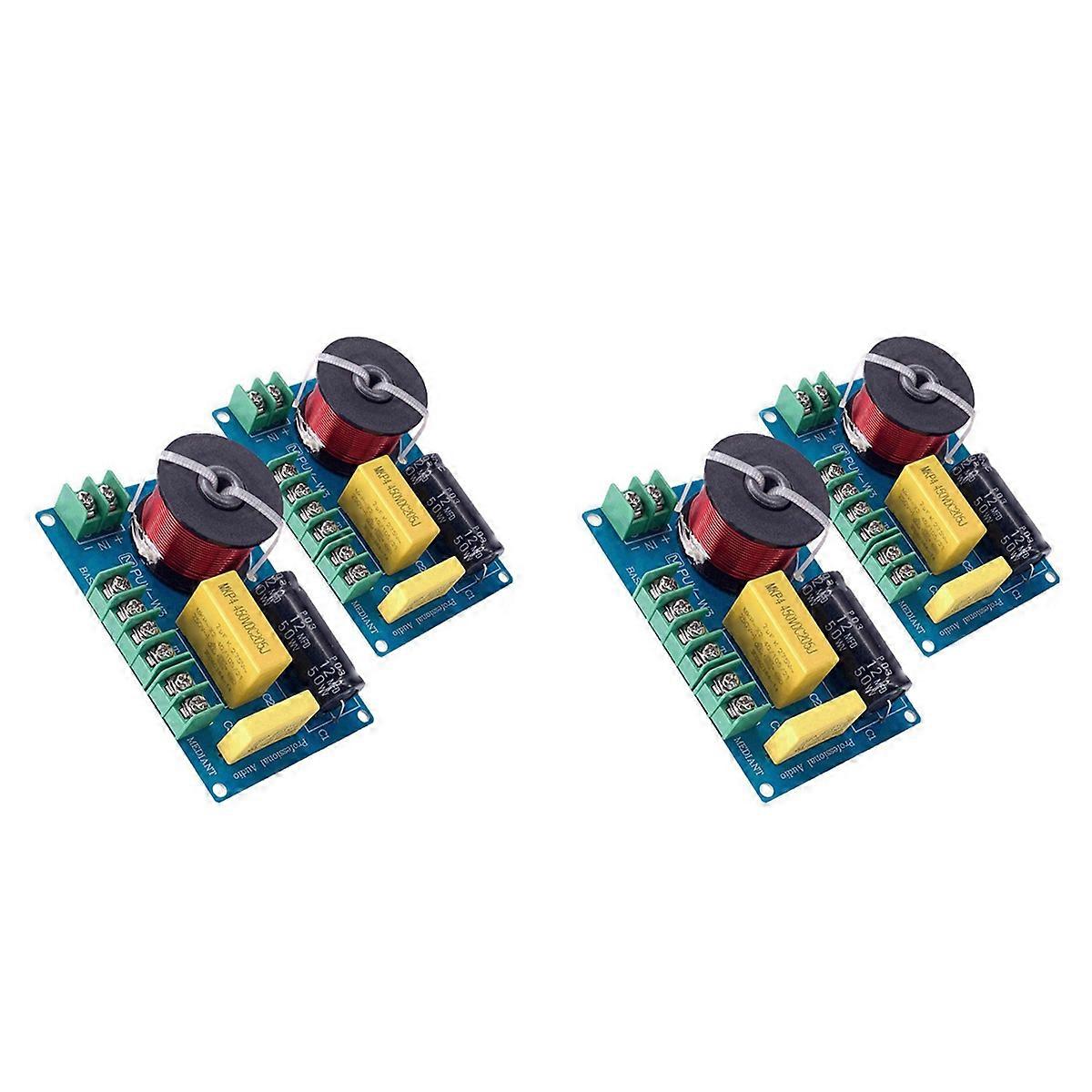 2 PCS 200W 3-Way Audio Hifi Circuit Board Speaker Crossover Filters