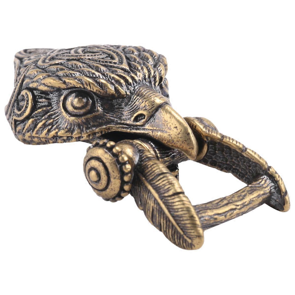 EDC Outdoor Tool Paracord Multifunction Buckle Brass Eagle Head