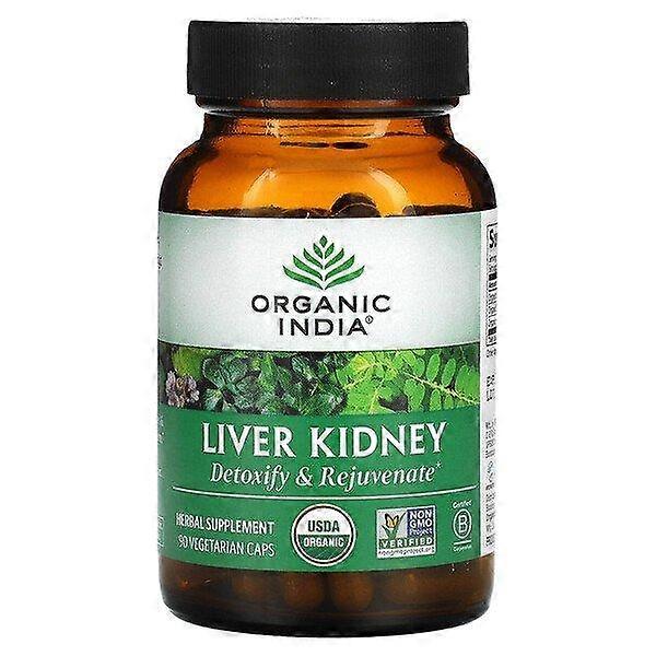 Organic India, Liver Kidney, 90 Vegetarian Caps