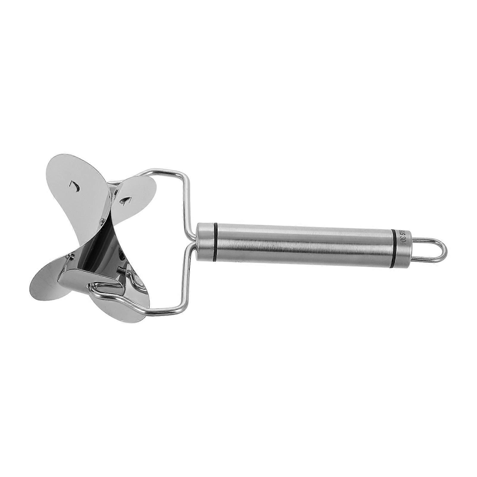 Manual Dough Pressing Machine Dumpling Skin Maker in Stainless Steel