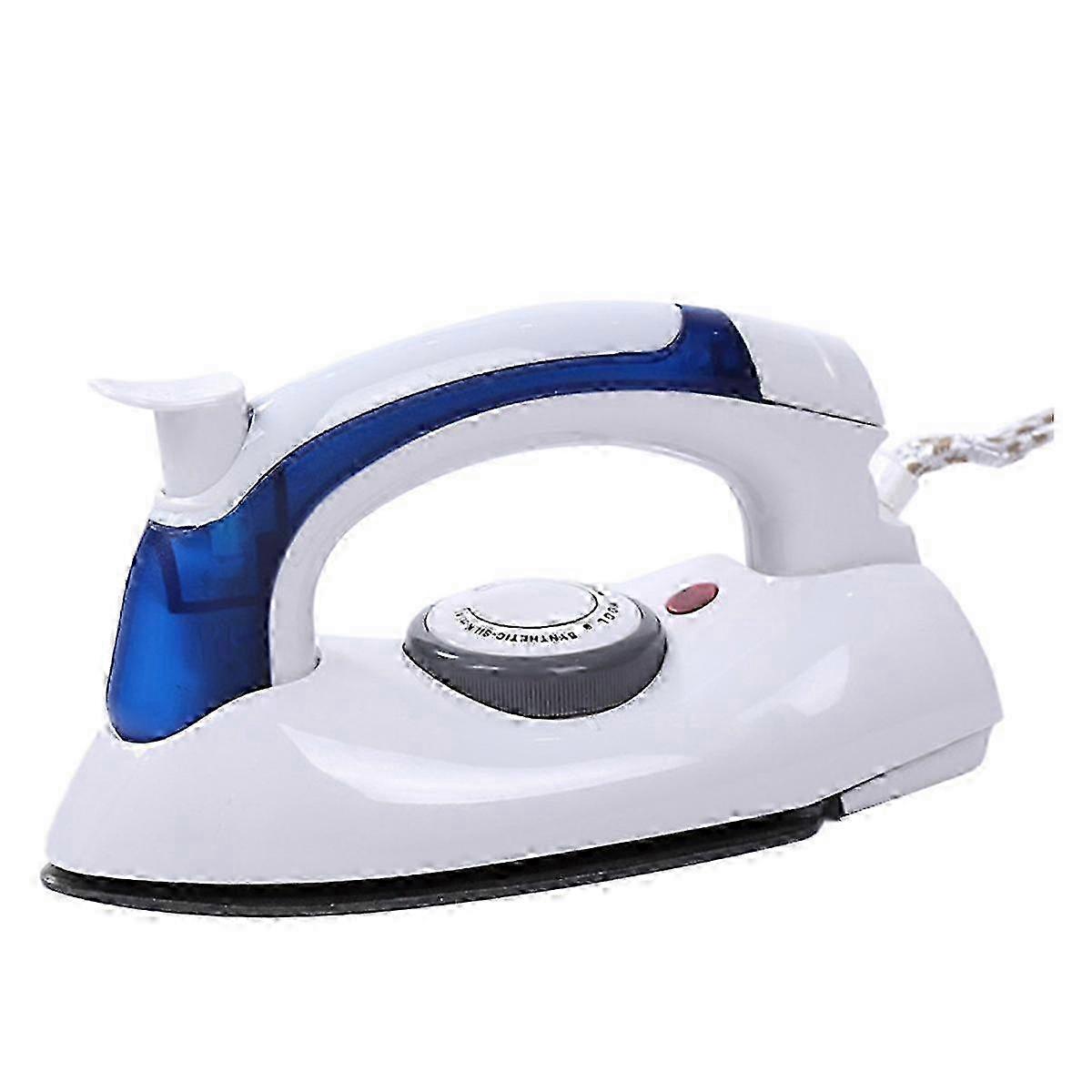 Mini Steam Iron with Non-Stick Plate for Fast Dry Ironing Clothes
