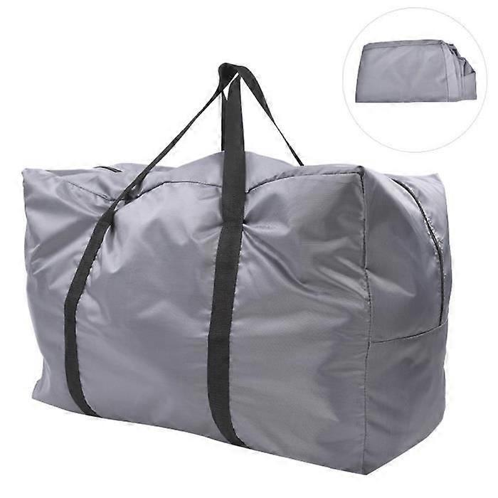 Foldable carry bag - Not specified - Large model - Polyester - Grey - 75x45x30cm