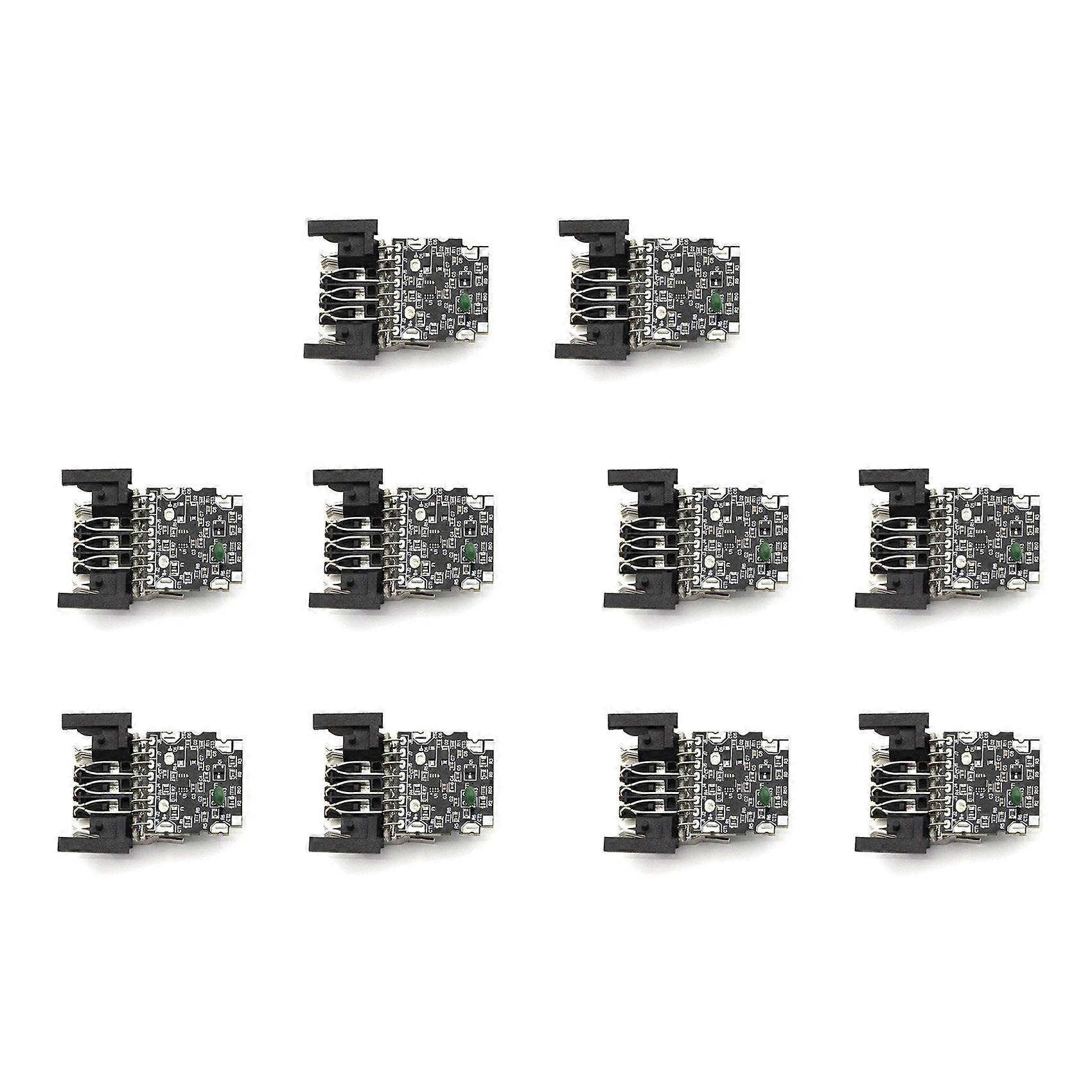 10 Pcs Suitable for Dewalt DCB200 20V10 Core 21700 Electric Core Power Tool Plastic Shell Protection Board