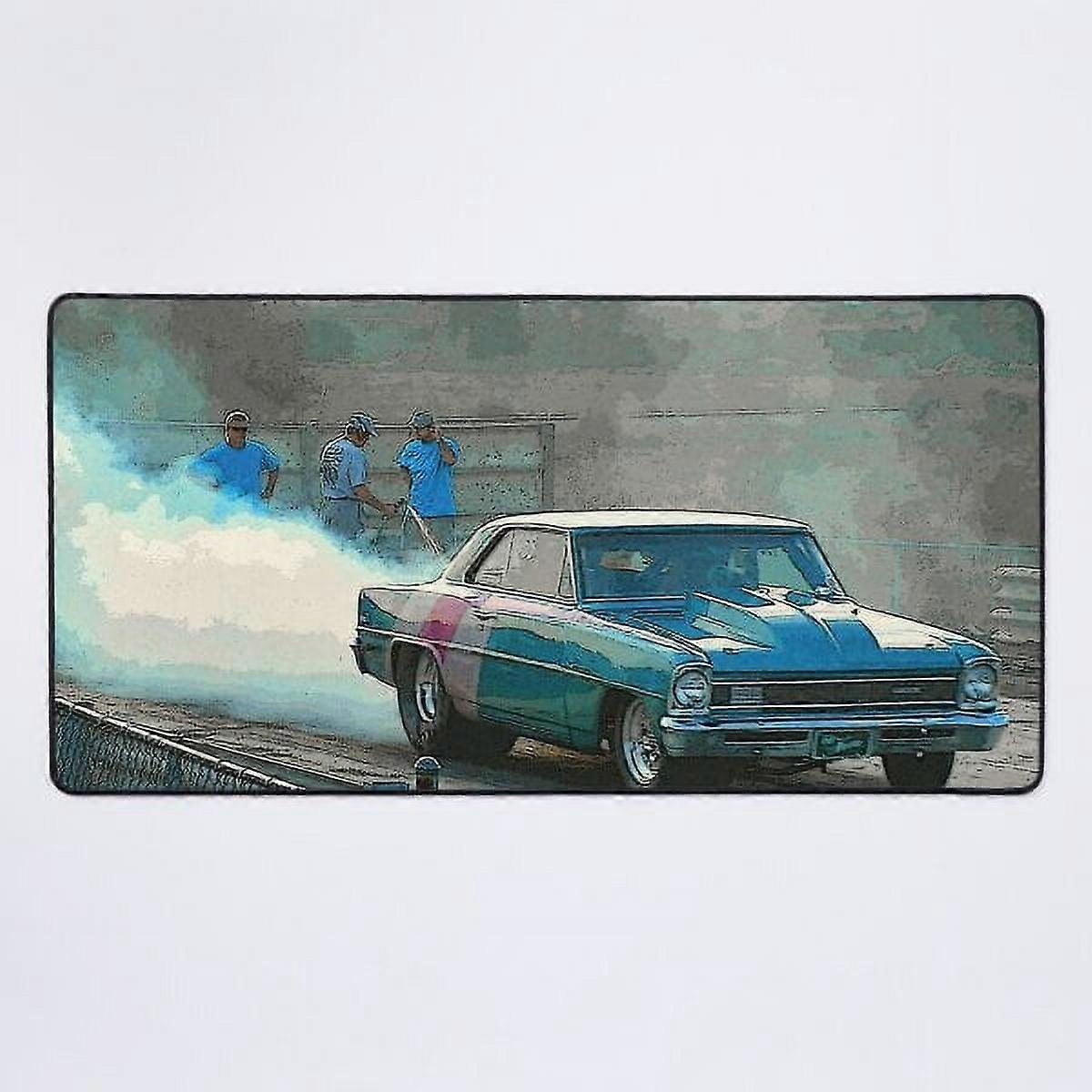 A NEW Drag Strip Desk Mat
