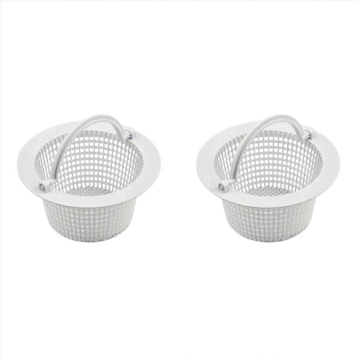 Wall Skimmer Basket with Handle Pool Filter Basket Pool Cleaner