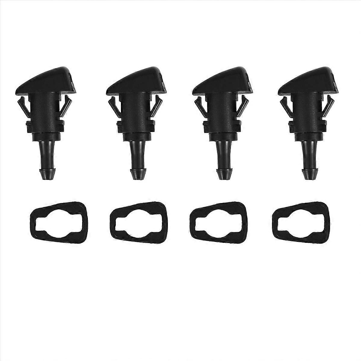 4 Pack Front Windshield Washer Nozzles Kit for Chrysler Dodge Ram