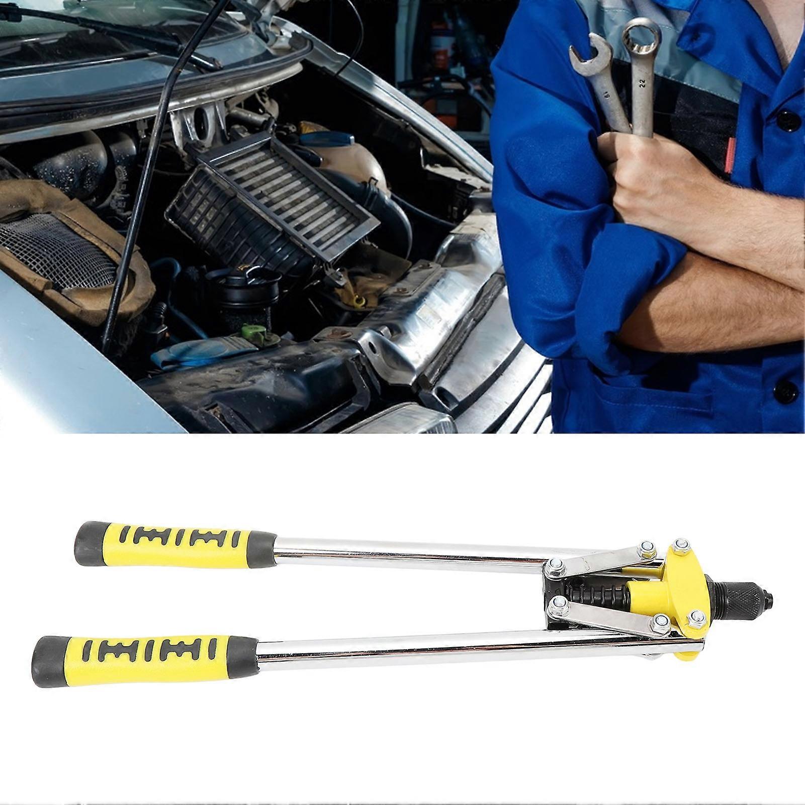 Double Handle Hand Rivet Nut Tool Efficient Professional Rivnut Tool Kit for Automotive Motorcycle Home Industrial Repair 