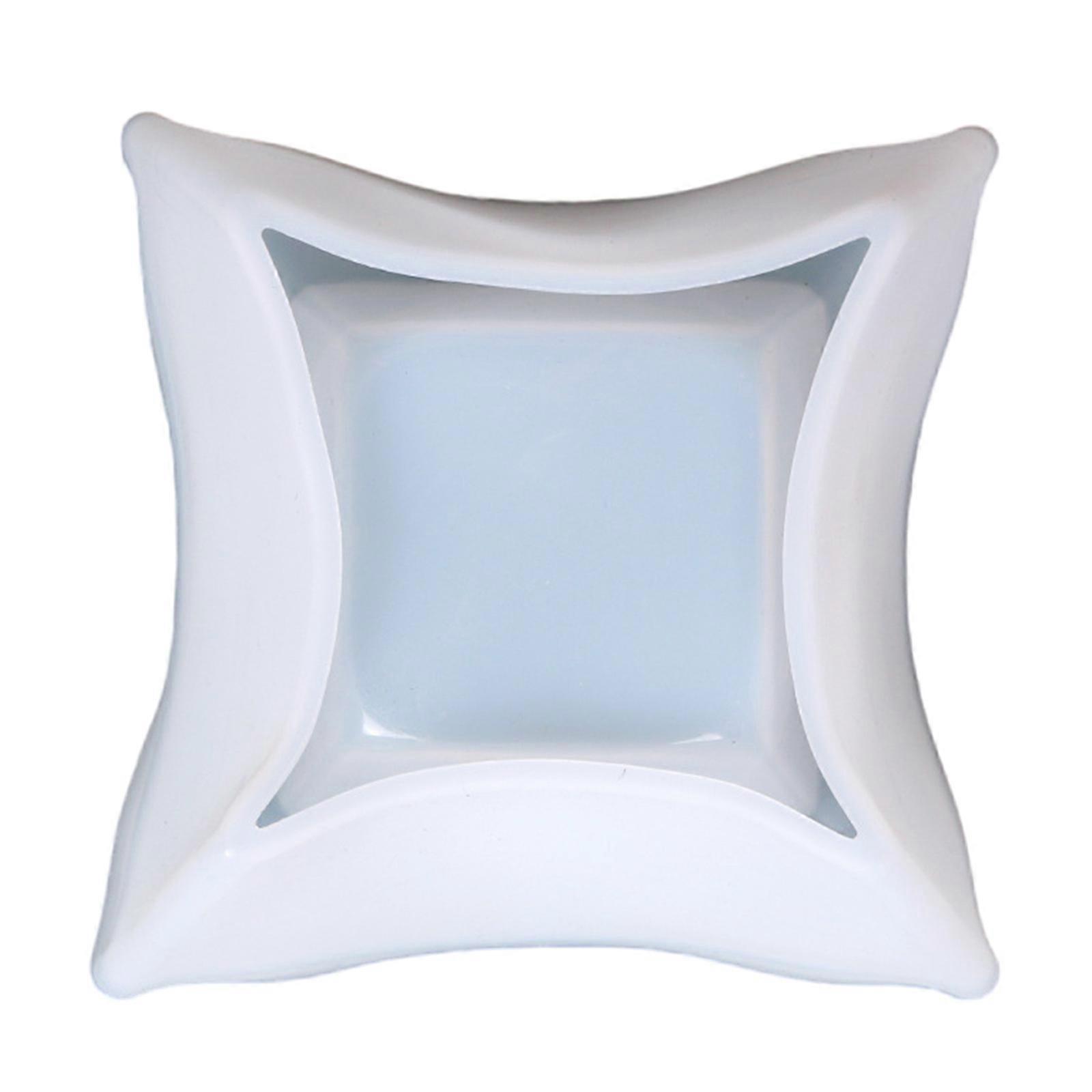 Resin Casting Molds Flower Pots Mold Square Succulent Planter Mold Vase Molds Suitable for Handmade Craft Projects Multicolor