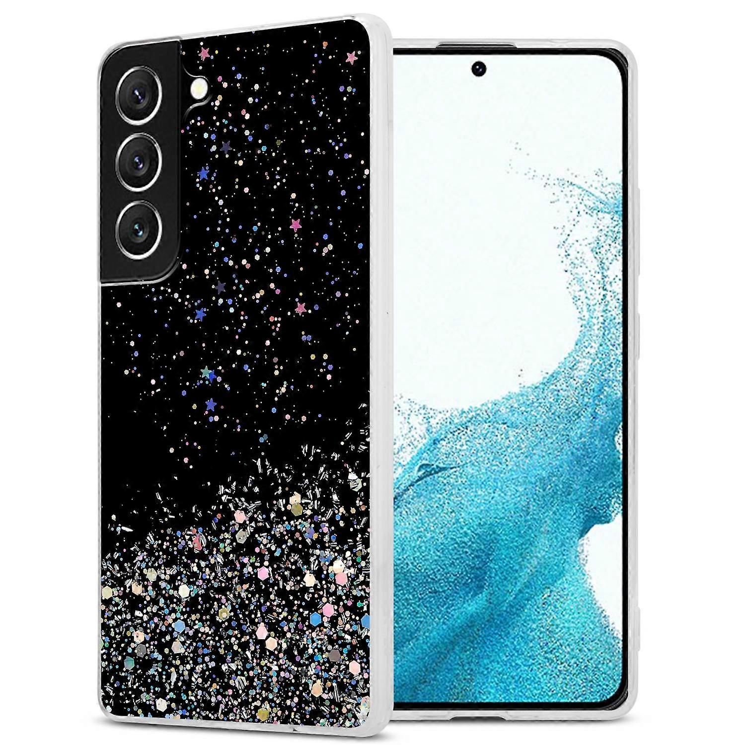 Θήκη Samsung Galaxy S22 Προστατευτική Θήκη TPU - Διάφανη με Glitter