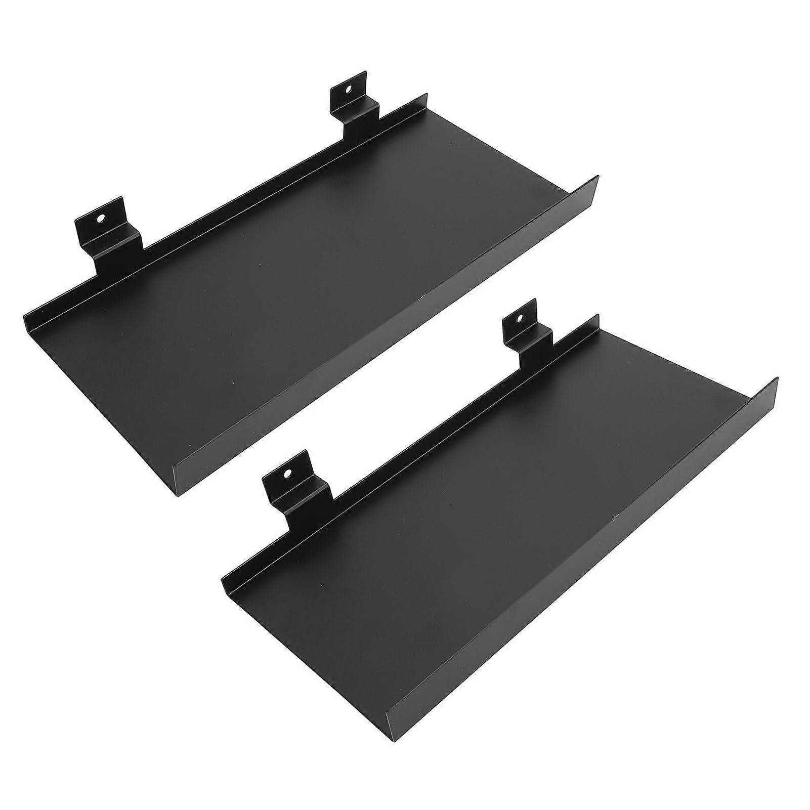 Wall Mounted Shelf Metal Floating Shelf Display Rack for Figurines Crafts Photo Frames