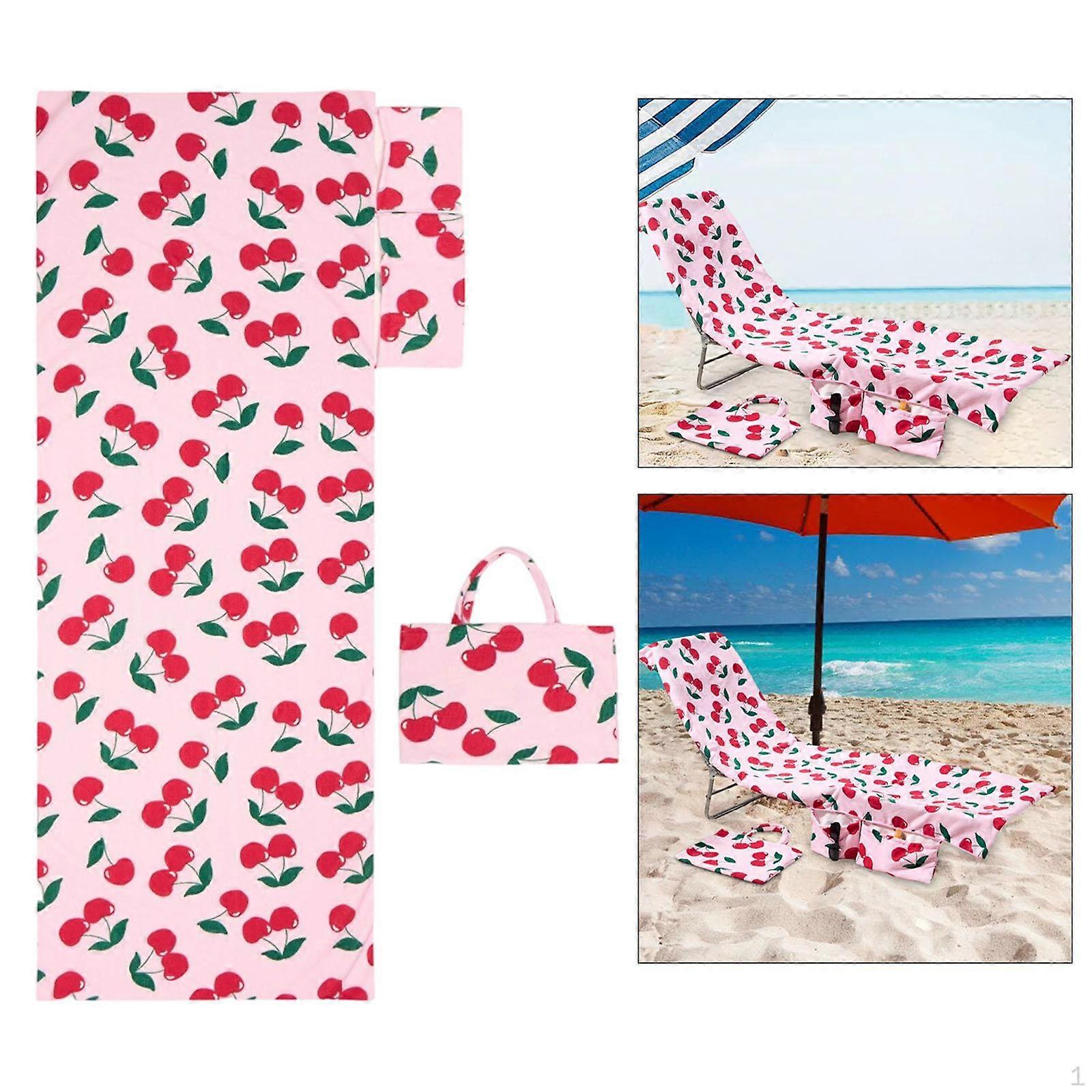 Chair Cover with Towel Pocket, Ideal for The Pool Or Summer