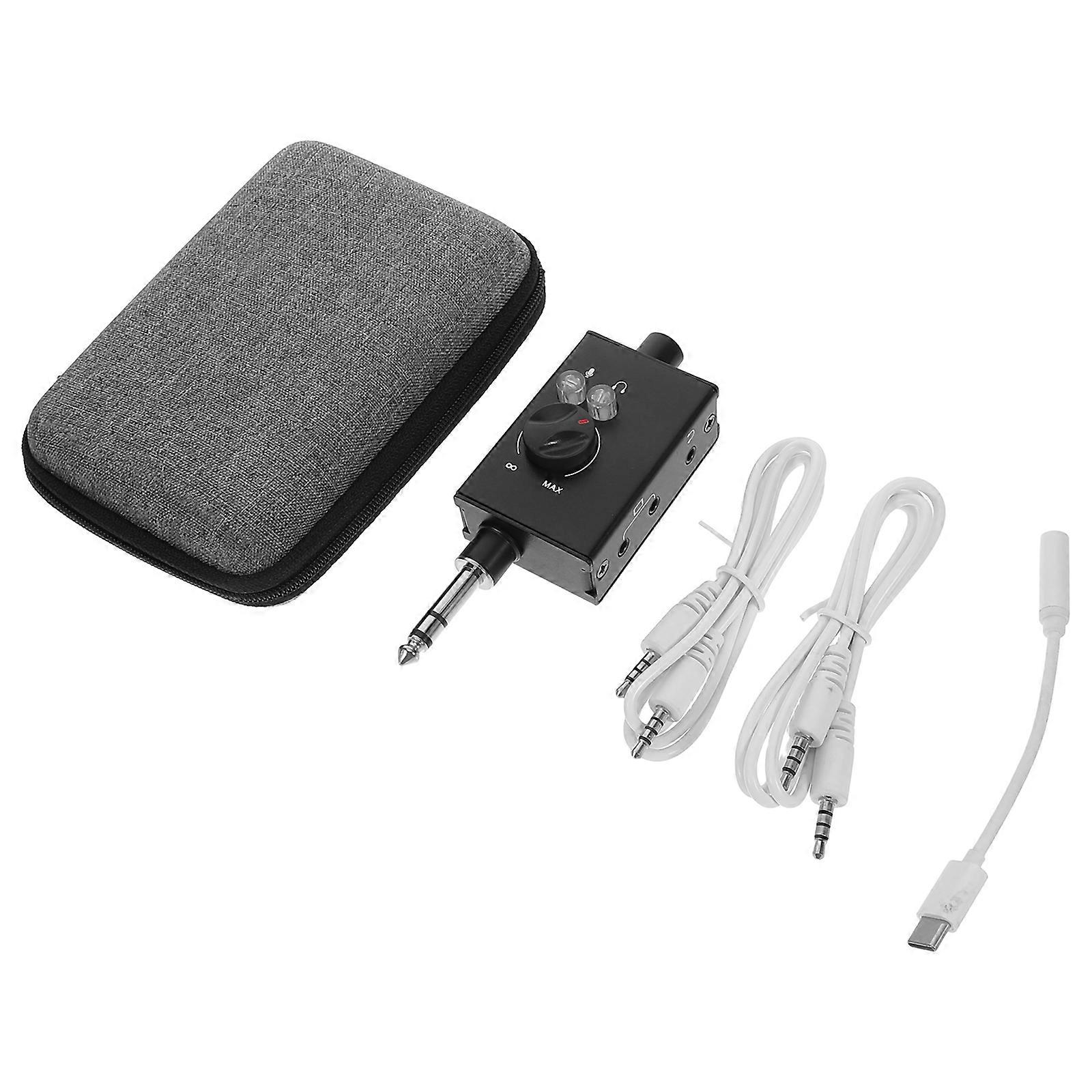 Voice Modulator Sound Board Mixing Console for Podcasting 1Set with Portable Converter