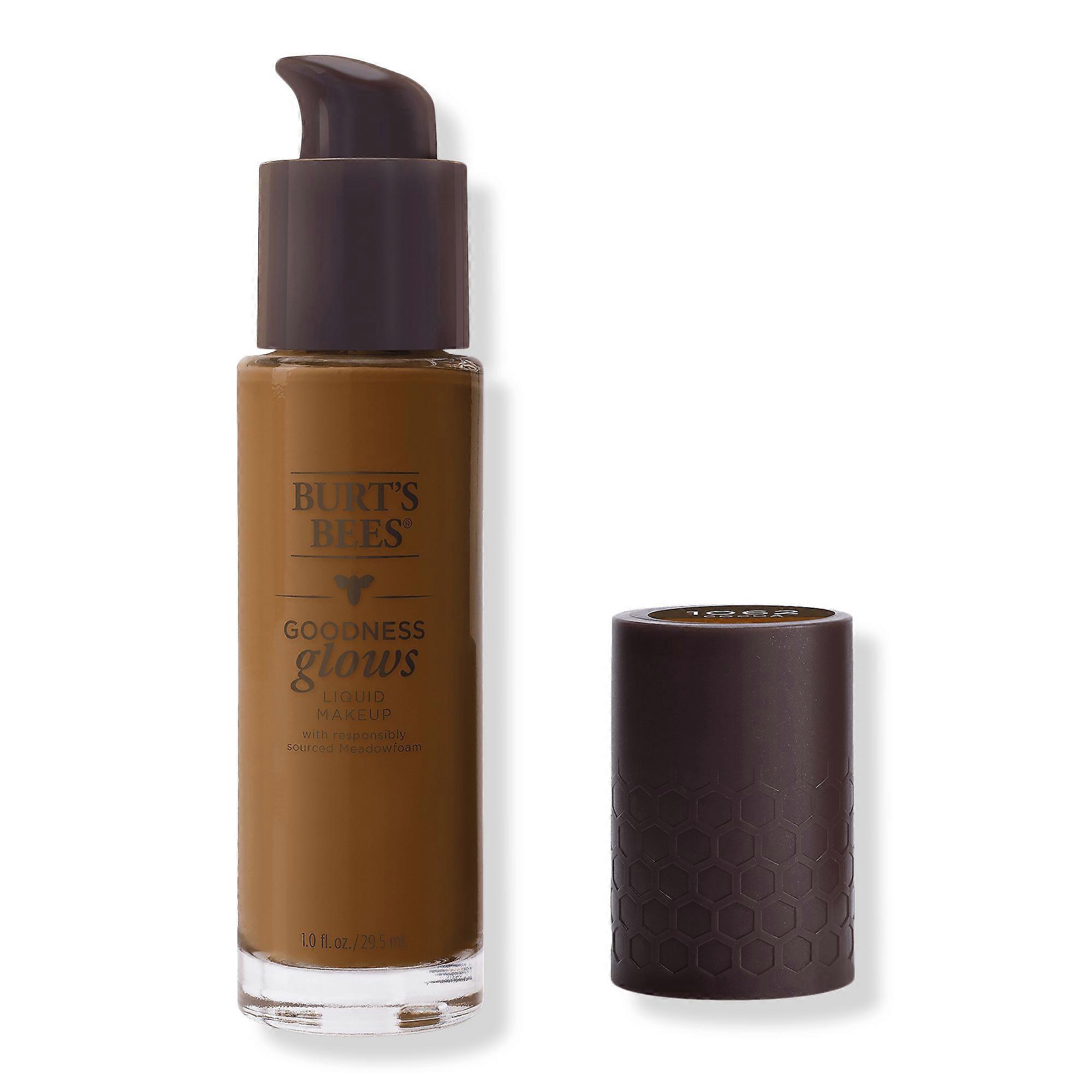 Burt's Bees Goodness Glows Liquid Foundation, Cocoa, 1.0 Oz