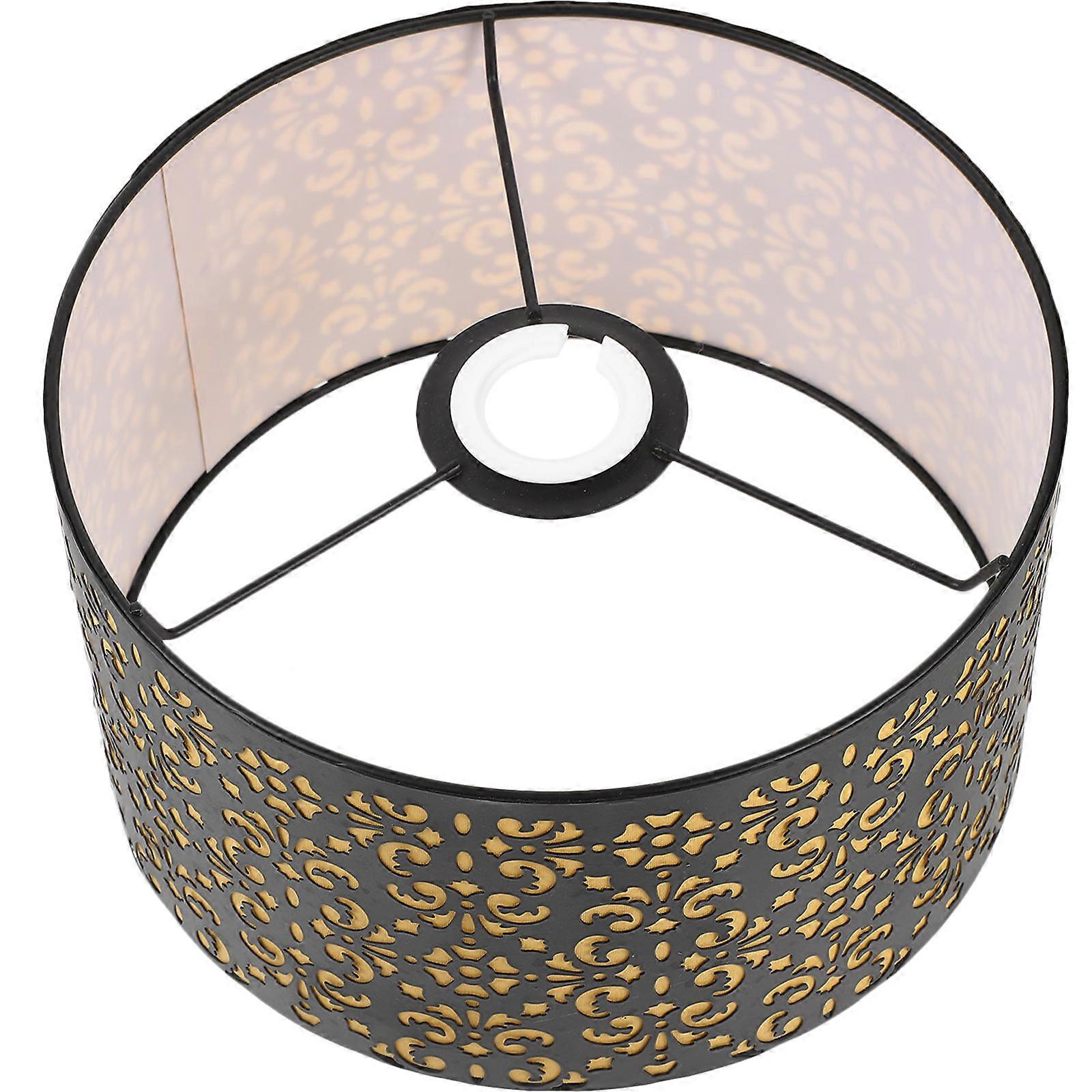Iron Replacement Lamp Shade for Table Lamp Cover Black