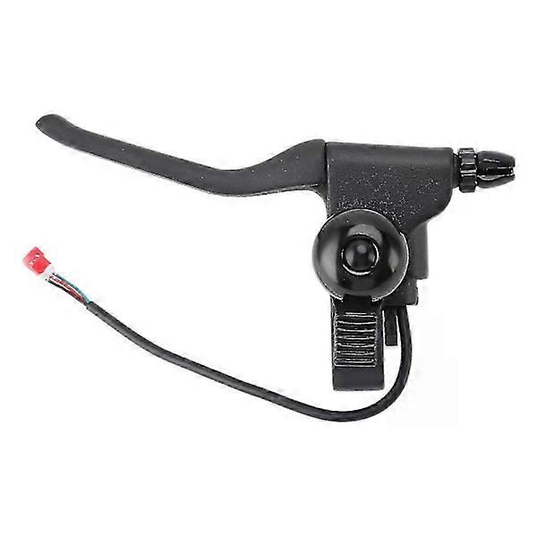 Electric Scooter Brake Handle Nylon Ergonomic Non-Slip Brake Lever with Bell for DIY Replacement [DB] yc