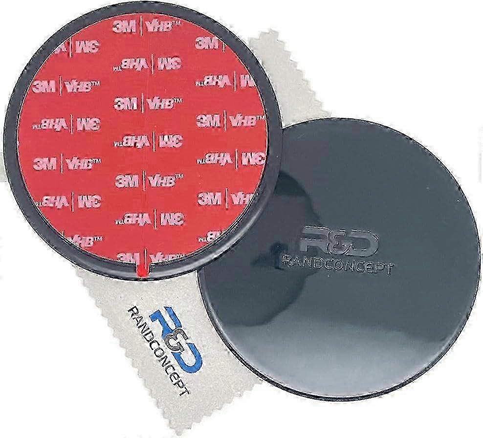 - 95mm Adhesive Dashboard Pad Mounting Disk with Adhesive for Suction Cup Phone