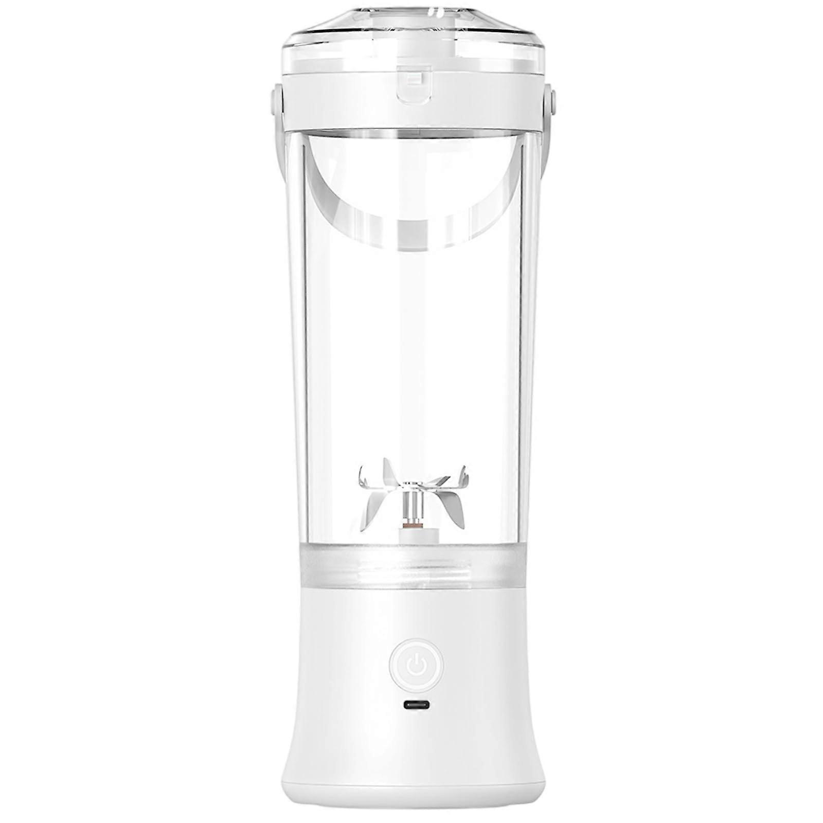 Portable Blender Smoothie Maker with Quiet Operation for Home Office Travel, White  Speed