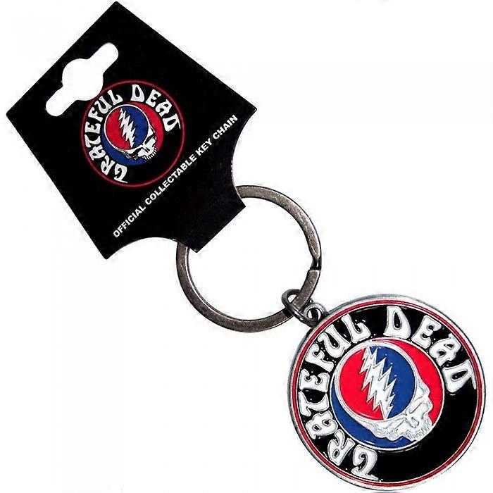Grateful Dead Steal Your Face Logo Keyring
