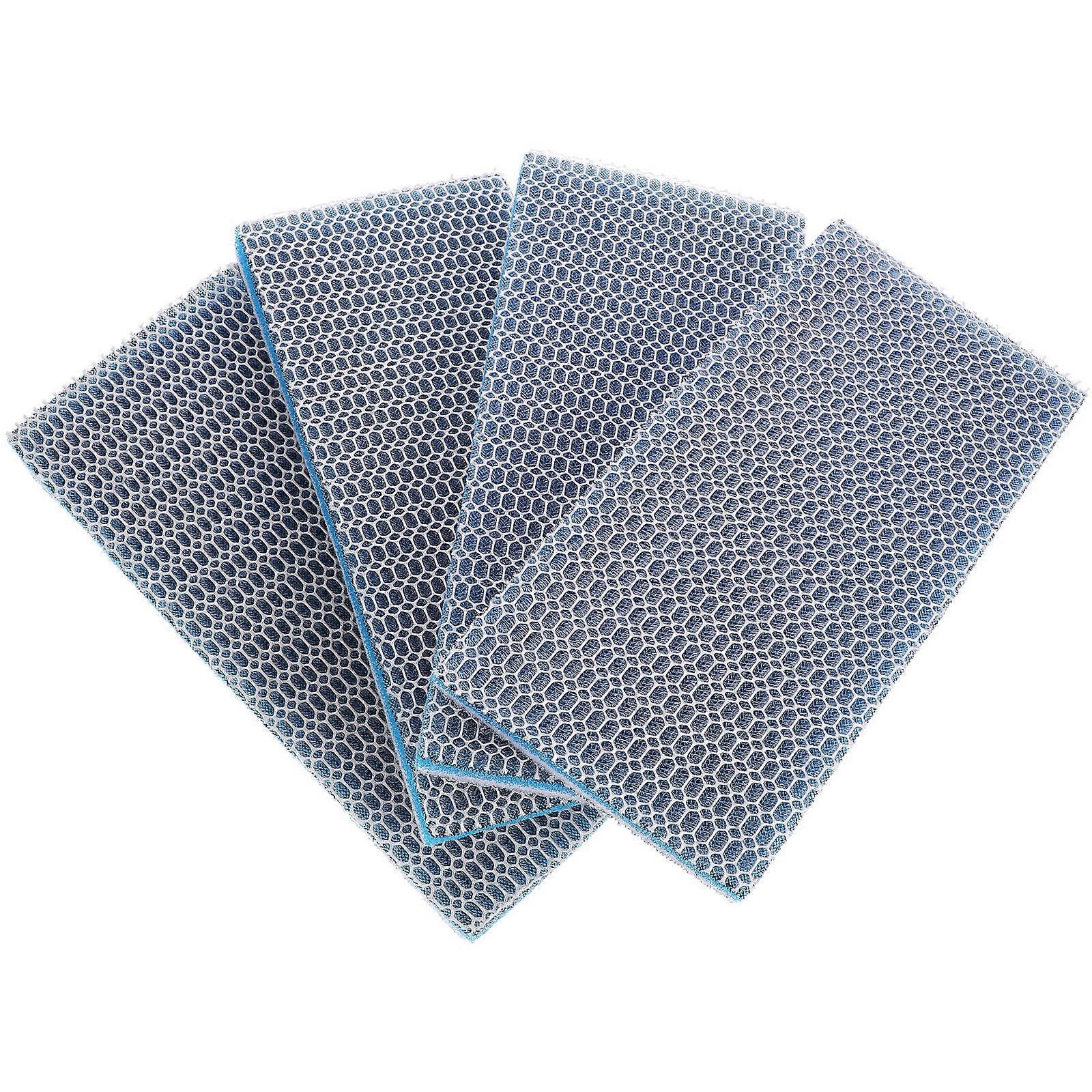 4pcs Absorbent Filter Sponge Fish Tanks Filter Sponge Polyester Fish Tank Filter Aquarium Accessory Size S