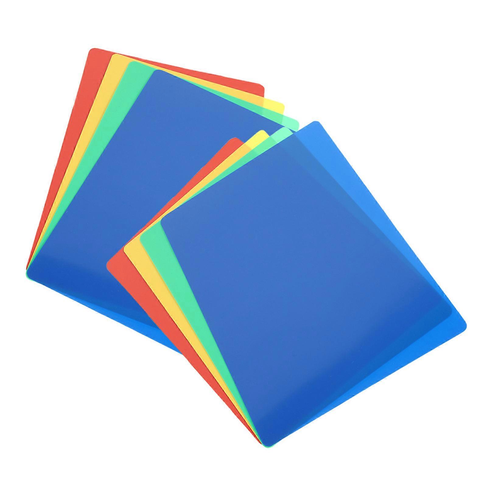 Plastic Polymer Clay Cutting Board for Crafting Fun 8Pcs Set