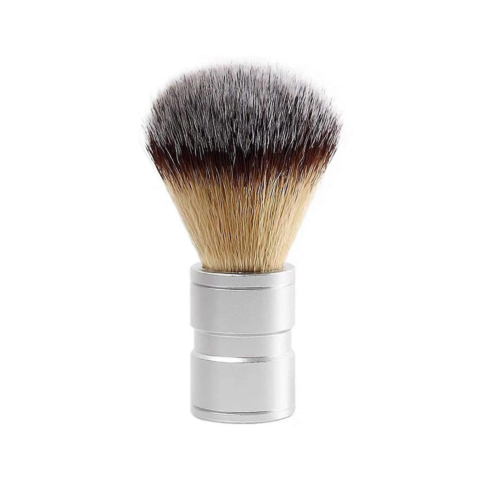 Shaving Brush with Soft Bristles, Portable Beard Cleaning and Foaming Soap Brush for Men Grooming