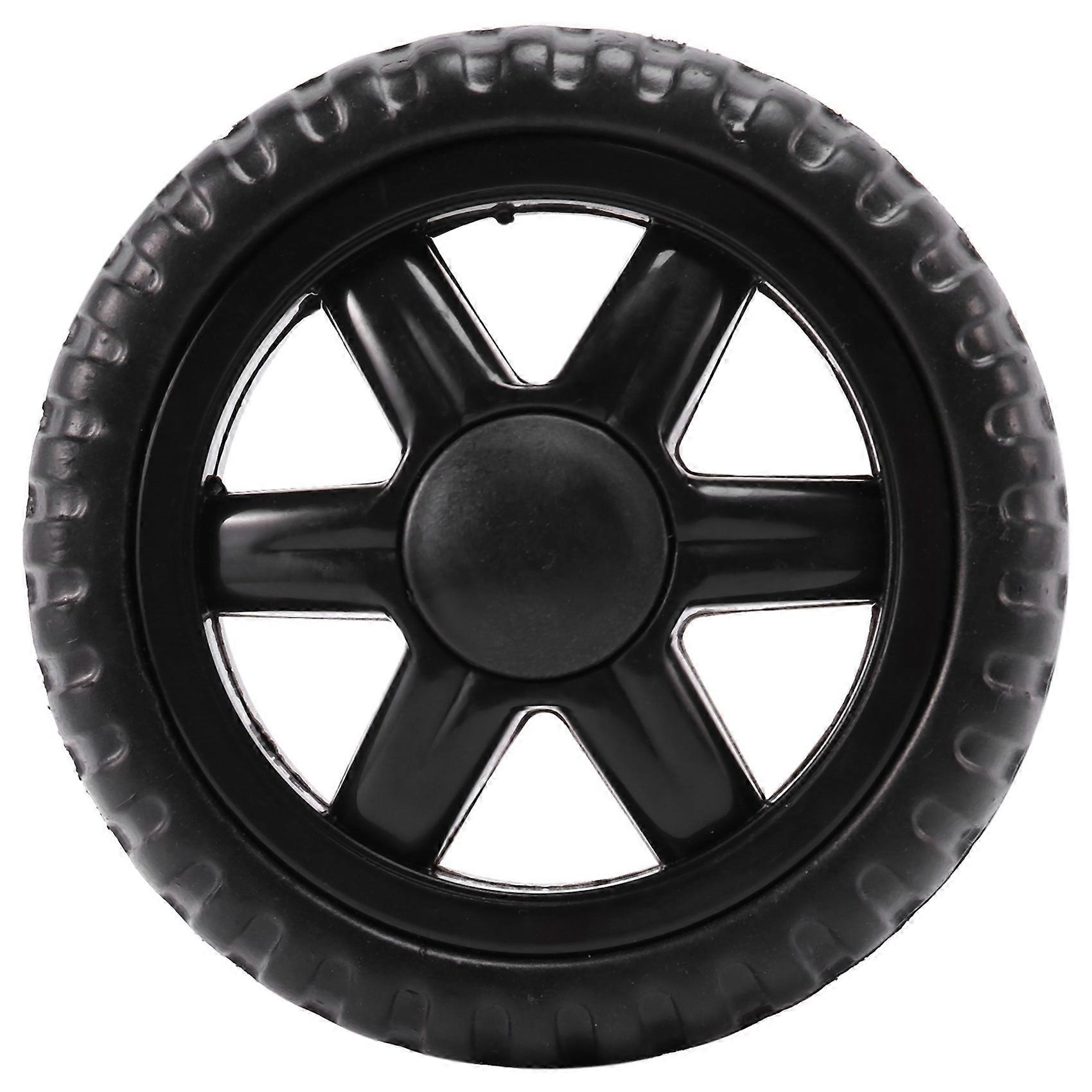 Chariot à bagages Hot Wheels en caoutchouc - Noir (2 pièces)