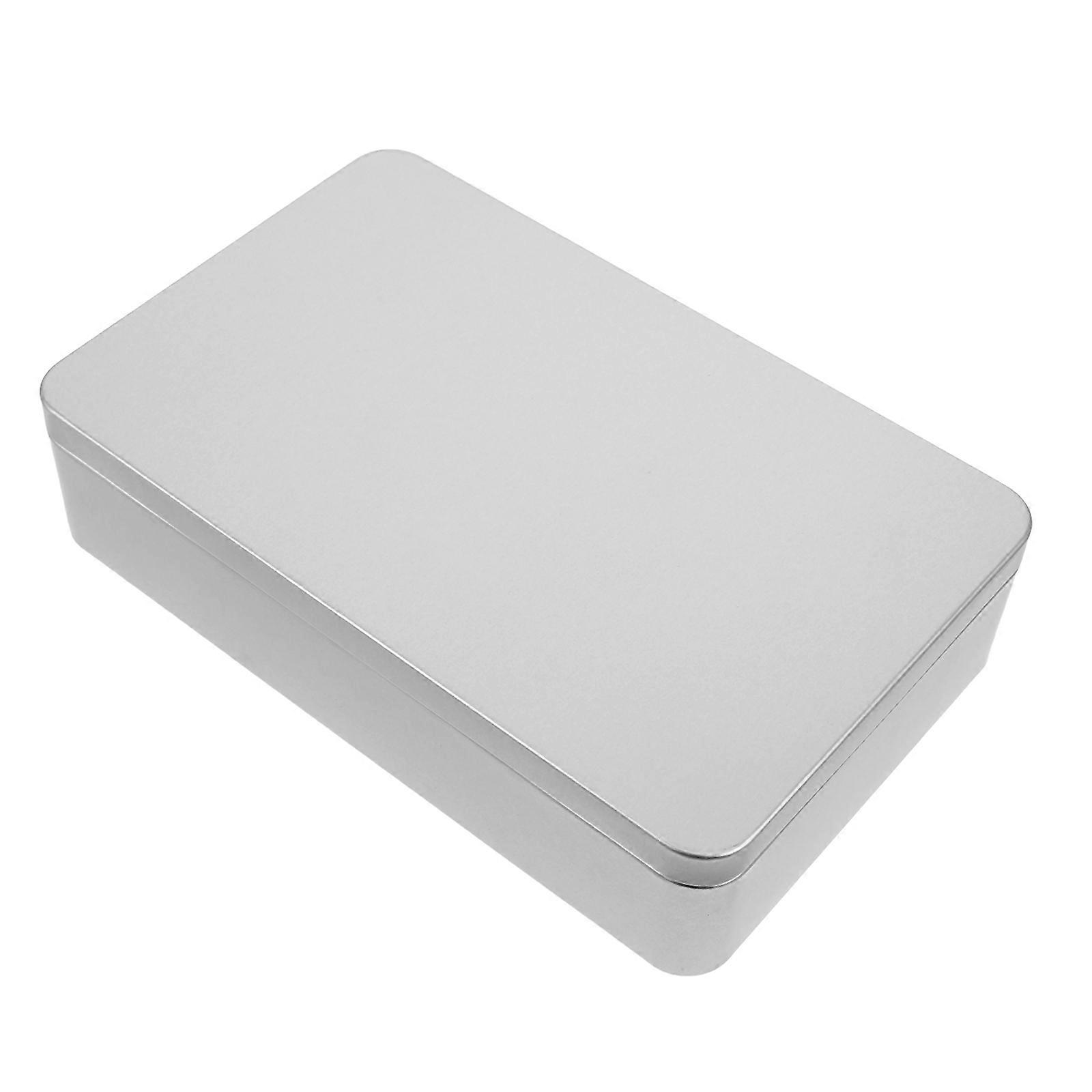 Wedding Decorative Box Tinplate Rectangular Storage Box .50X13.50X4.80CM Gift Packaging 1Pcs