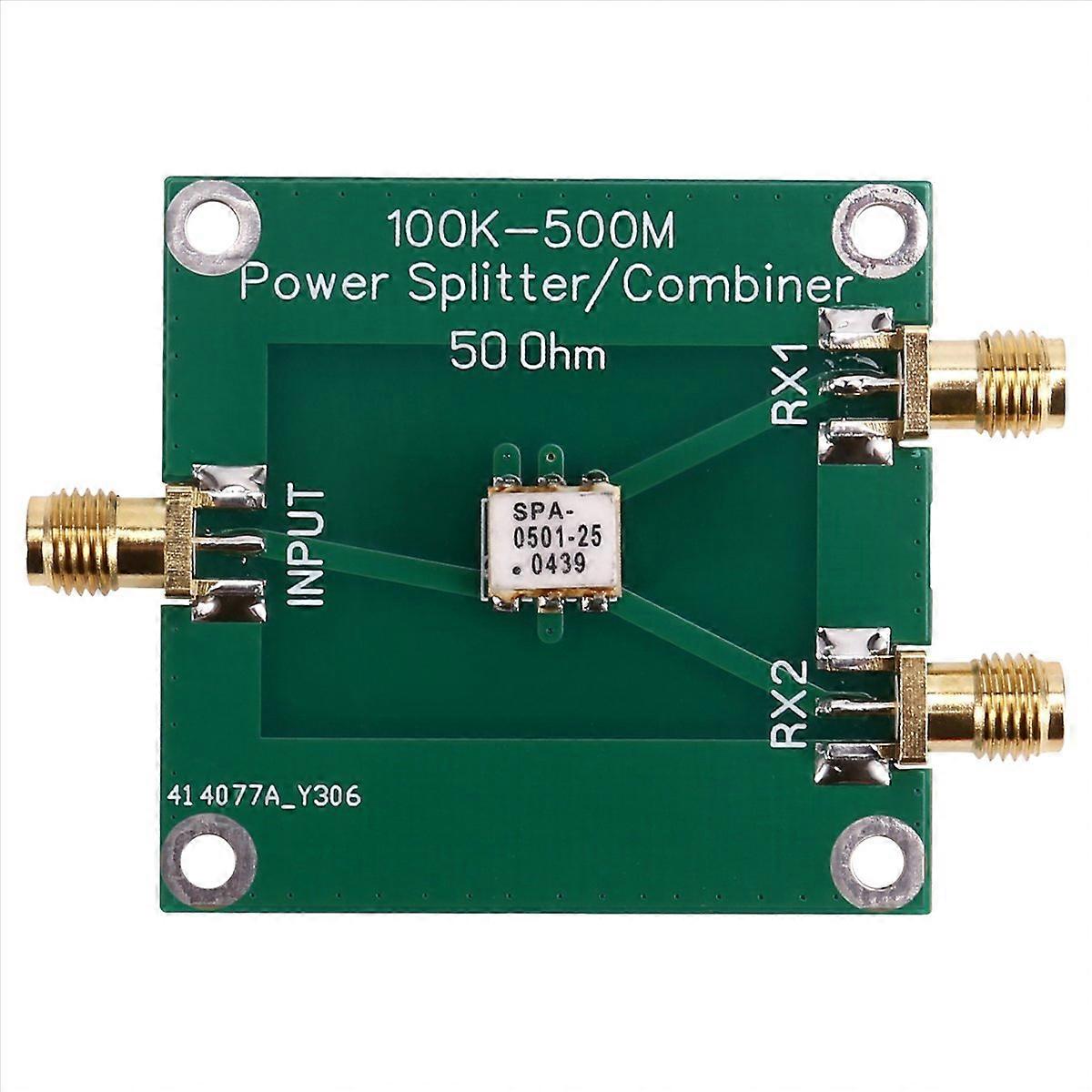 50 Ohm 100K-500MHz Power Divider Combiner/Splitter (Without Shell)