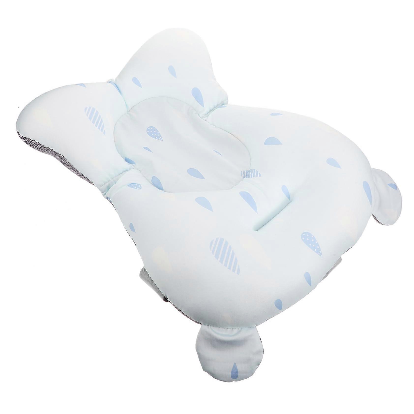 Baby Bath Cushion NonSlip Floating Support Mat for Newborn Infant with Adorable EasyClean Design