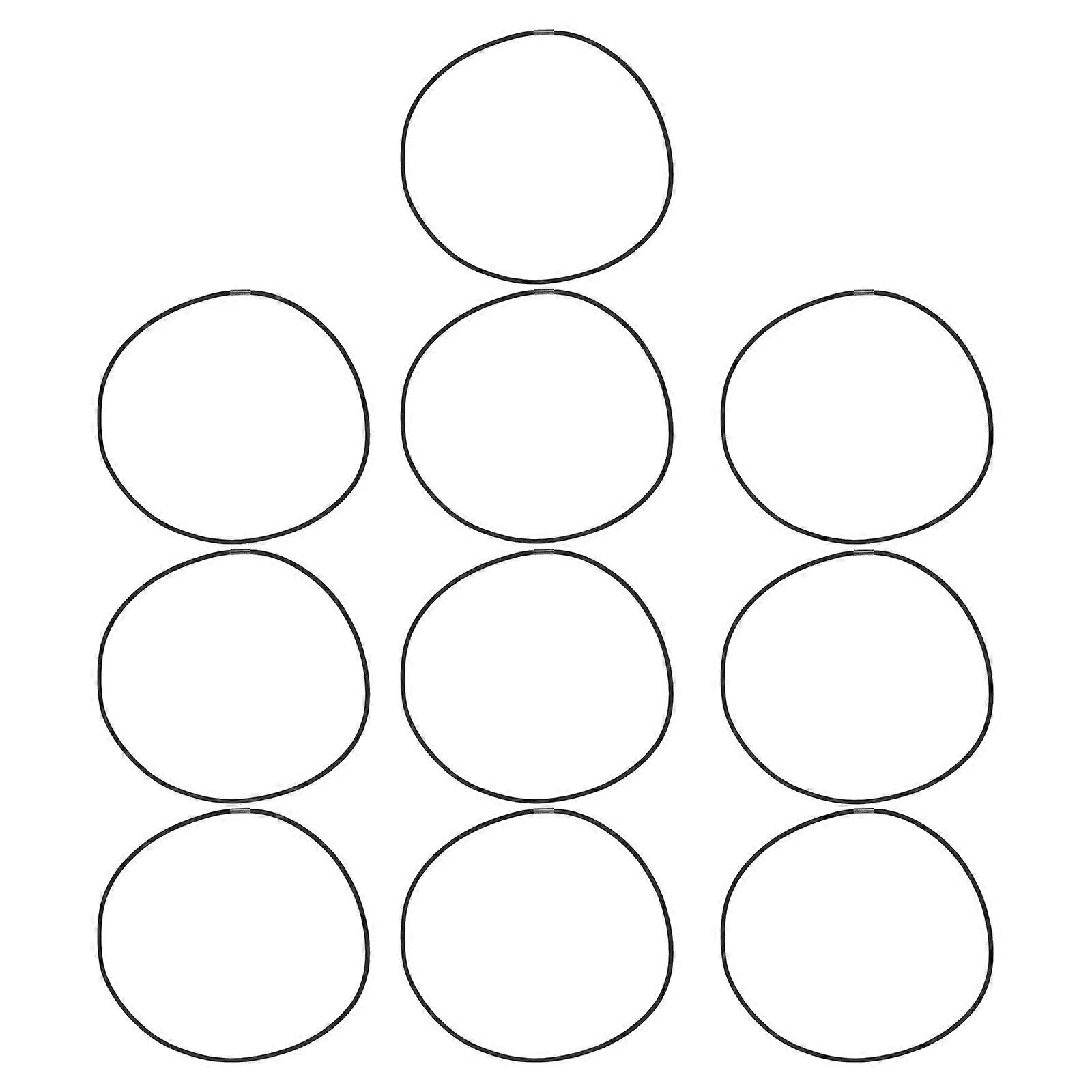 Rubber Mic Rubber Ring Clamp Replacement for 20Pcs Microphone Kit