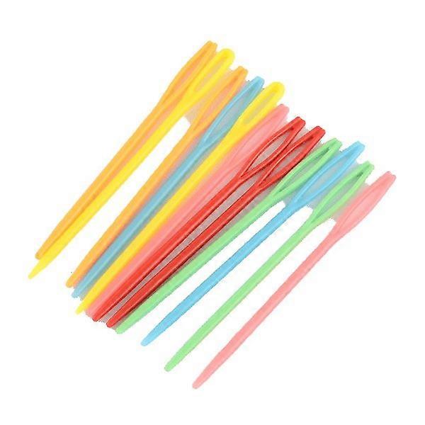 children's needles in plastic and color