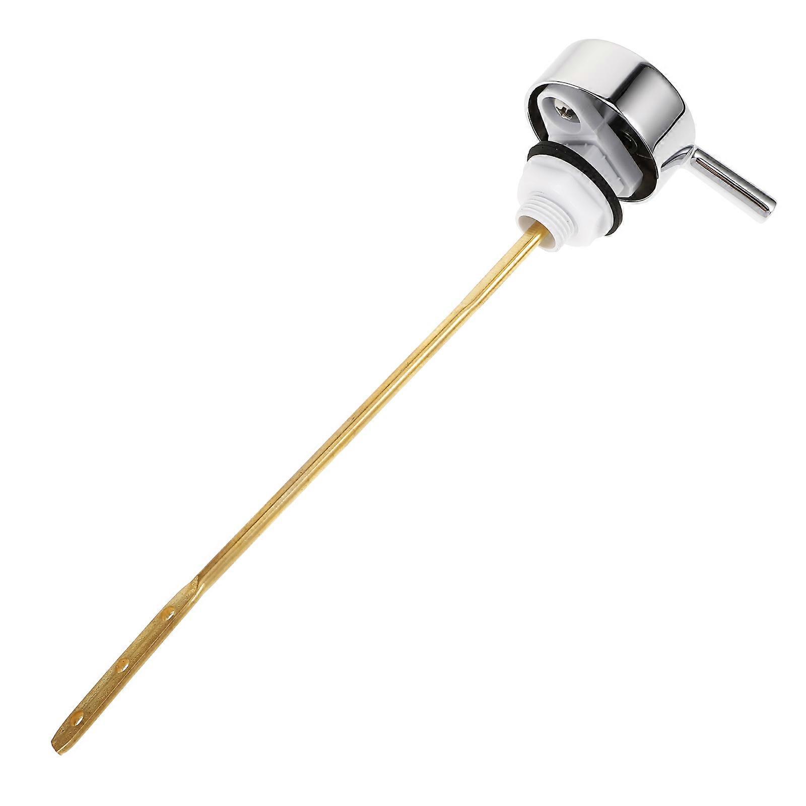 Durable Toilet Flush Lever Handle in Golden Color for Most Toilet Models Ergonomic Design Strong