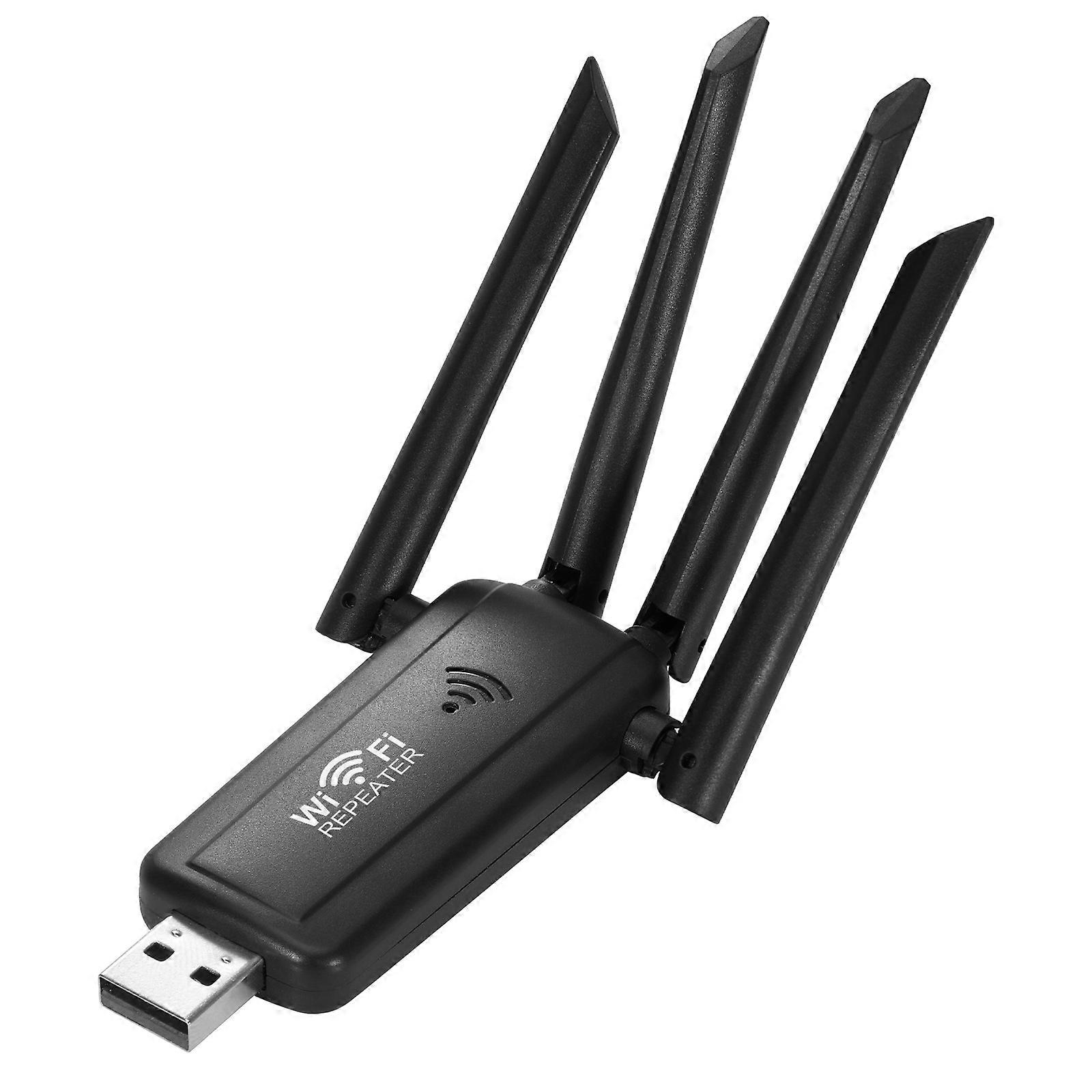 USB WiFi Repeater Wireless Signal Extender 2.4G 300Mbps Router Wifi Booster Long Range Wifi Amplifer For Laptop PC Access Point