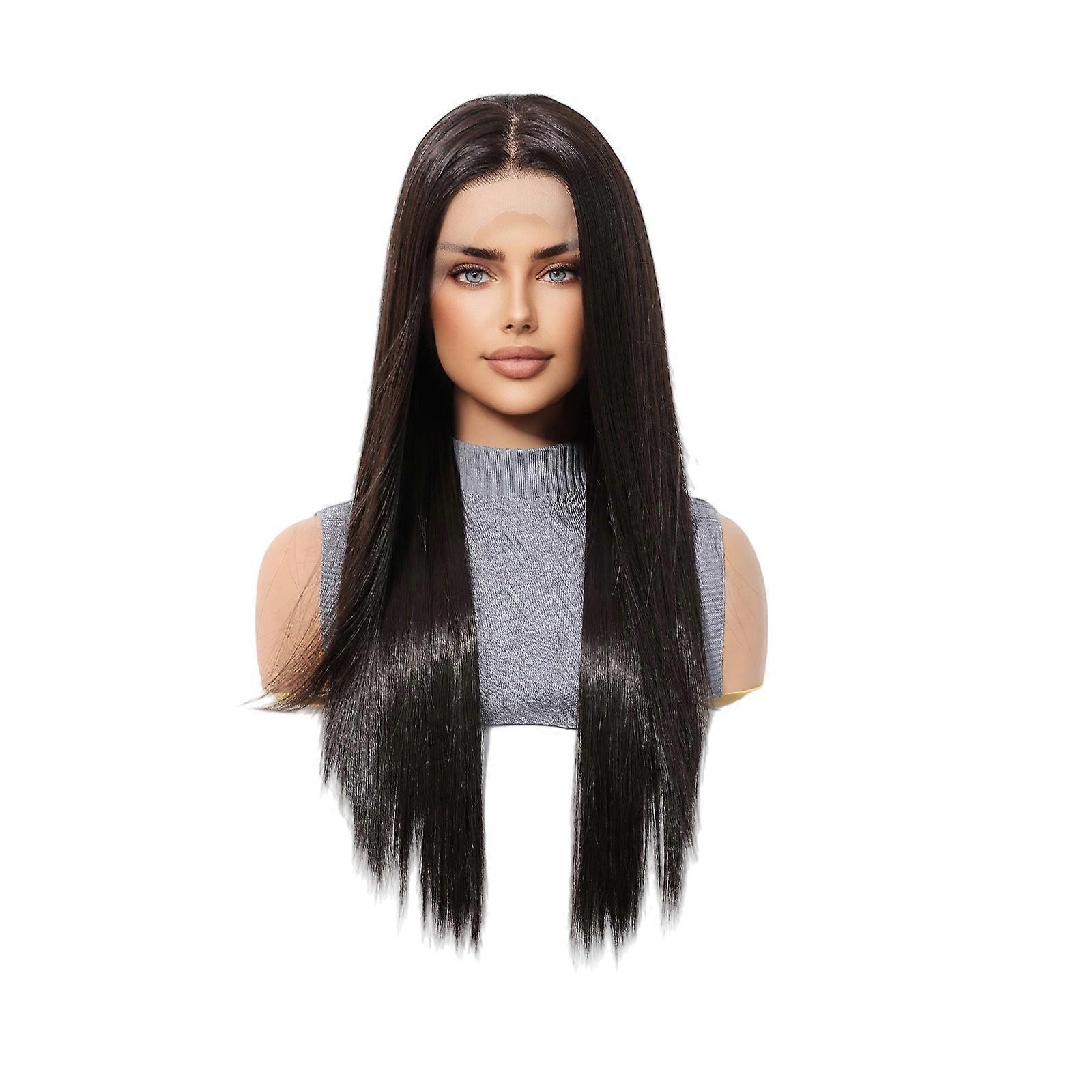 13x6 Free Parting Lace Front Wig for Women – Heat-Resistant Synthetic with Natural Look