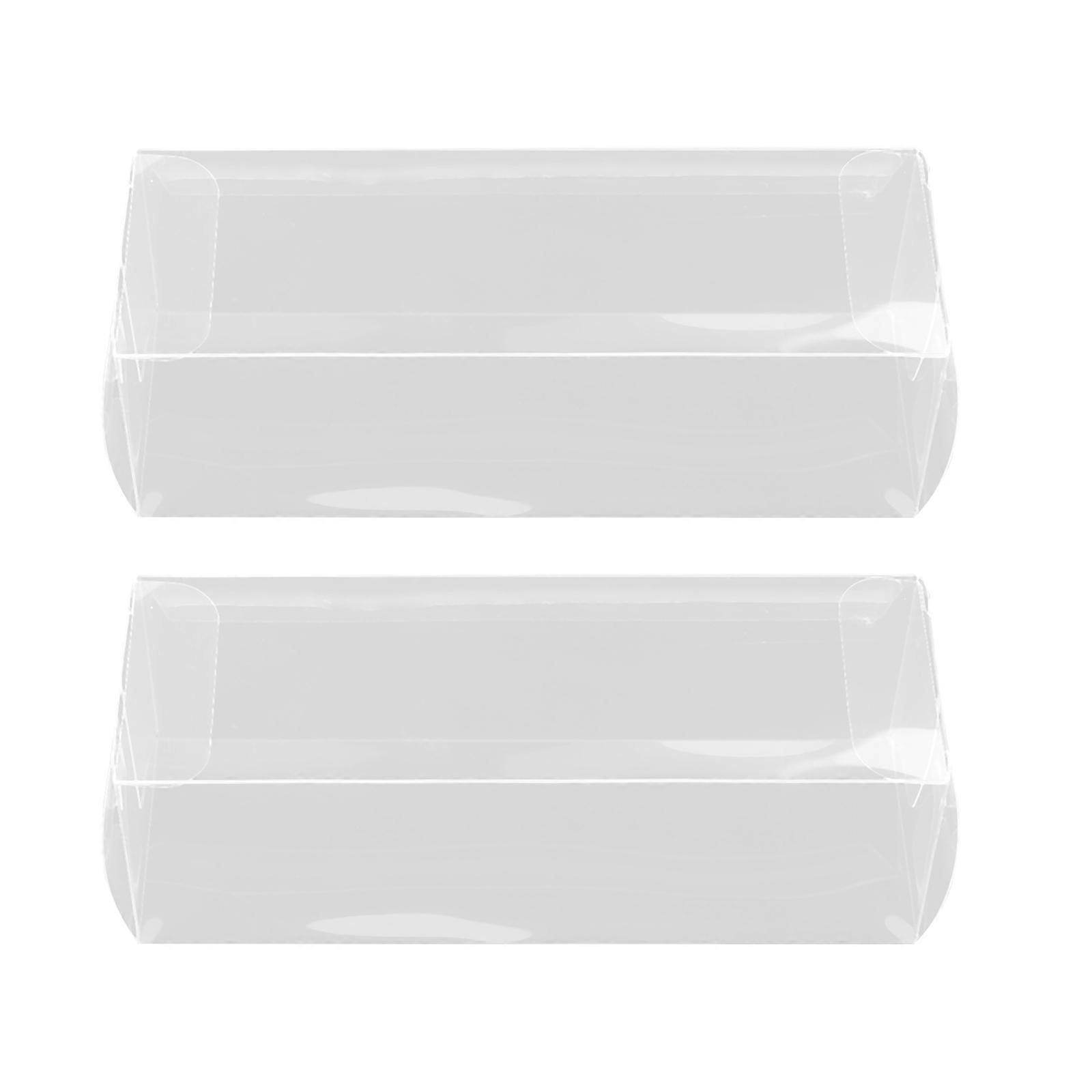 Portable Golf Ball Holder Clear Case for Storage 2Pcs Transparent Design