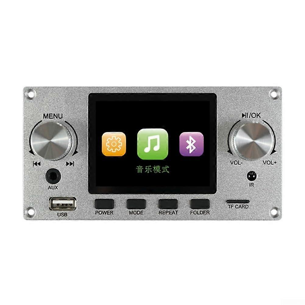 Multifunctional Lossless Stereo Audio Decoding Module 2.8Inch IPS Display With I2S Output 3.5mm Interface Black