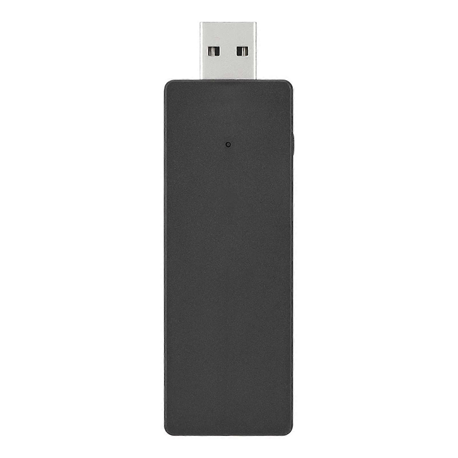 Bluetooth PC Adapter for Original Controllers, Plug and Play Wireless Gaming Receiver with MultiHeadphone Support