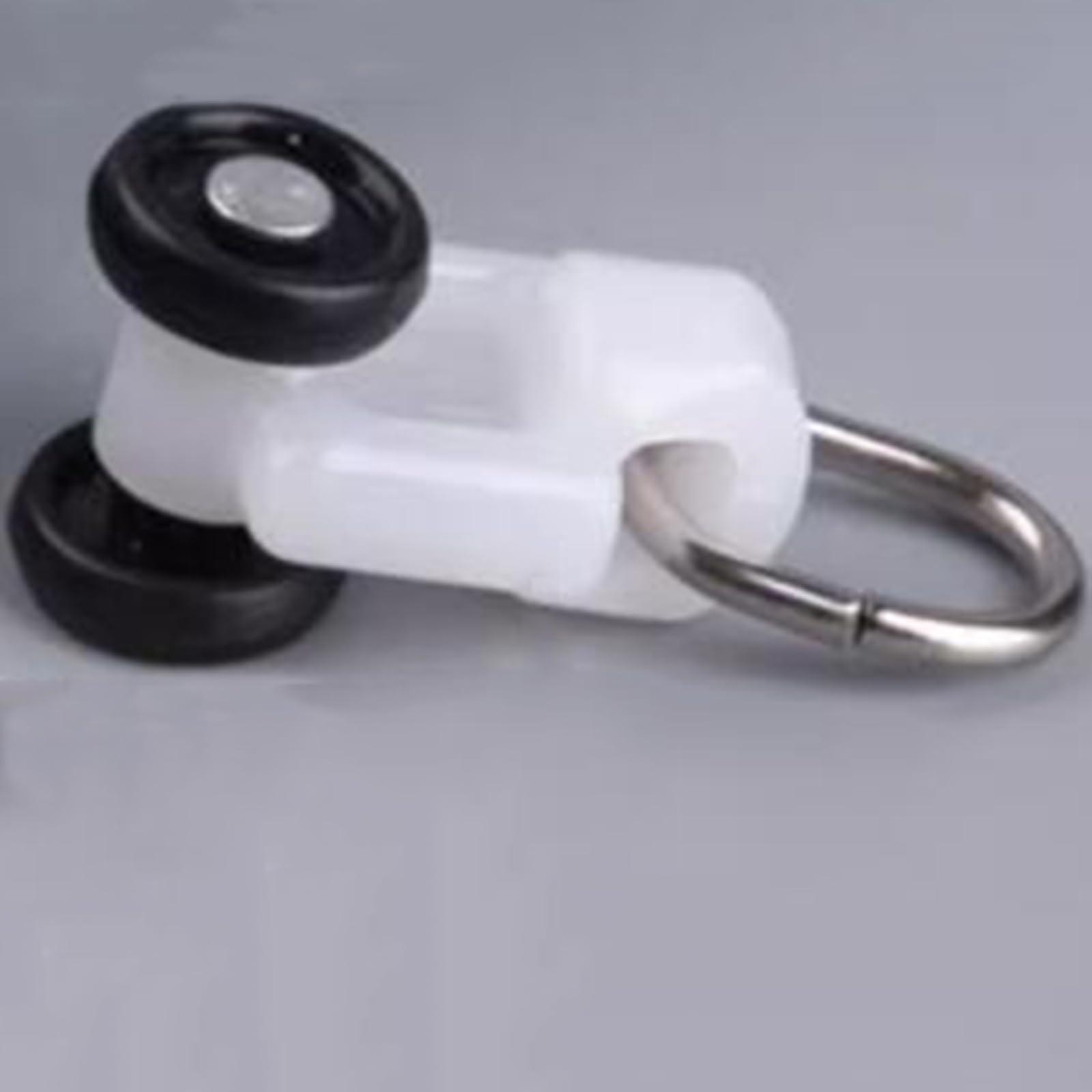 WearResistant Silent Curtain Rail Wheels with Noise Reduction Nano Rollers Bulk Pack 100