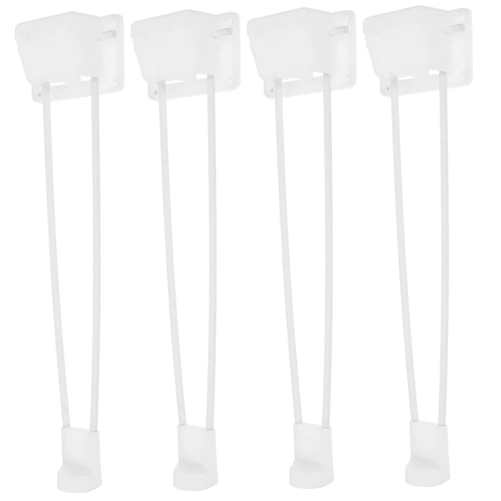 Folding Hairpin Table Legs Heavy Duty Metal Rustproof Space Saving Design for DIY Furniture and Camping 4Piece Set